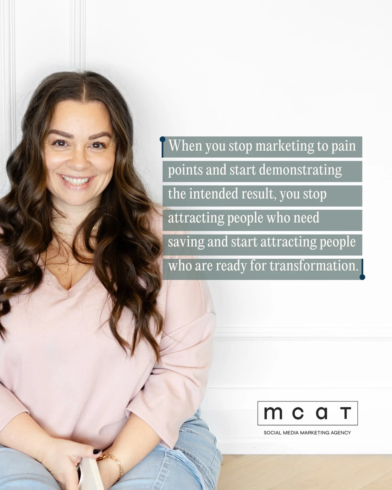 You can&rsquo;t build connection if all you ever talk about is pain.

Pain points have their place and they certainly help your audience feel seen. But people don&rsquo;t buy because they feel understood. They buy because they understand what life lo