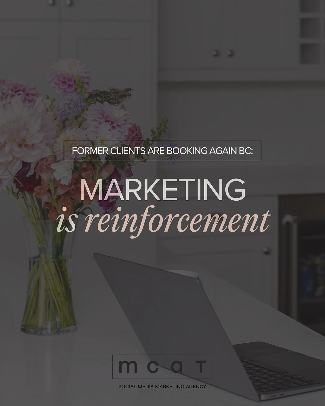 A client recently told me, &ldquo;Two of my former clients just rebooked. I&rsquo;m not sure if it was from my marketing or not.&rdquo;

It absolutely was. 💅🏼

When we start showing up consistently, we&rsquo;re not just speaking to new followers. I