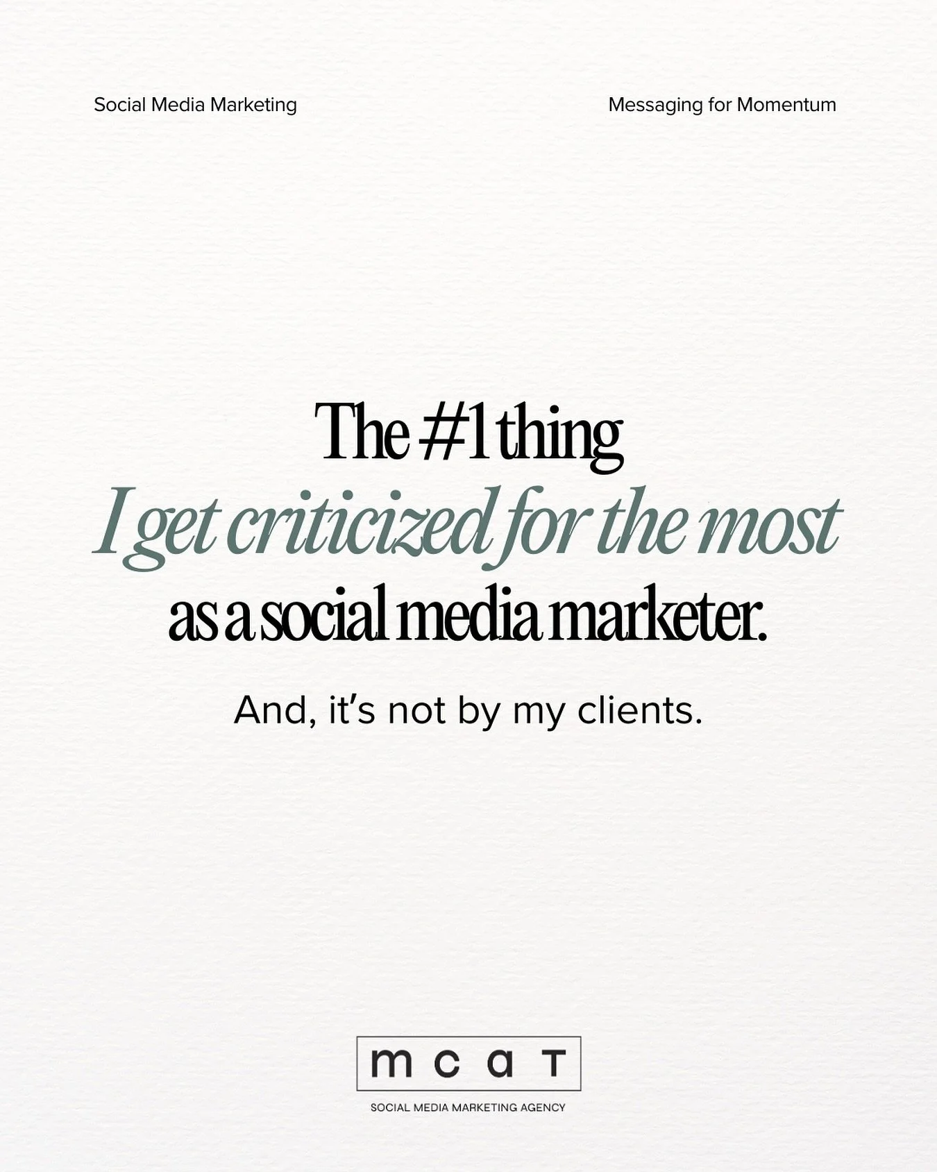 I have no minimum commitment time in my contract!

From a sales and operations perspective, that can look like a lack of strategy (or, some would say it&rsquo;s just dumb) BUT it&rsquo;s actually the most strategic thing I do.

I&rsquo;ve always crin