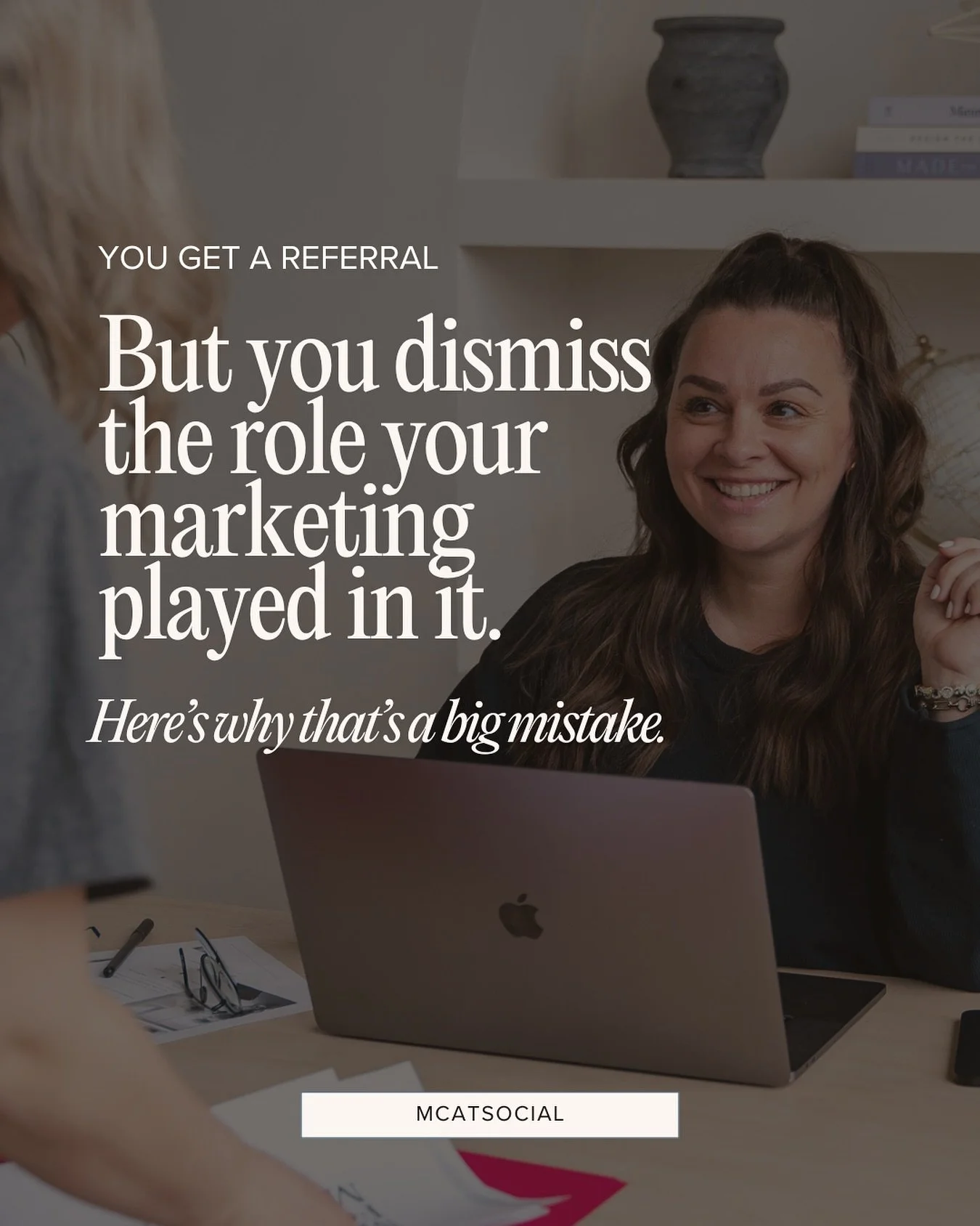 A REFERRAL IS ONLY AS GOOD AS THEIR DEEP DIVE! 

I start most of my monthly touch calls with &ldquo;tell me everything that&rsquo;s happening&rdquo;. 

And this client immediately said &ldquo;I just got a new inquiry, but it was a referral. I don&rsq