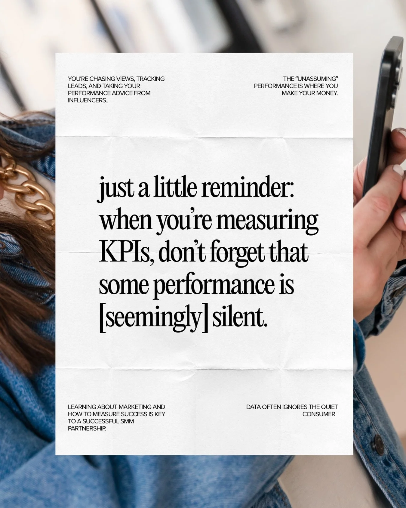 Don&rsquo;t expect your audience to care in a way that&rsquo;s measurable.

My client shared two recent moments that prove the magnitude of how much happens in silence. 

Silent Metric 1 At her child&rsquo;s extracurricular, the instructor mentioned 