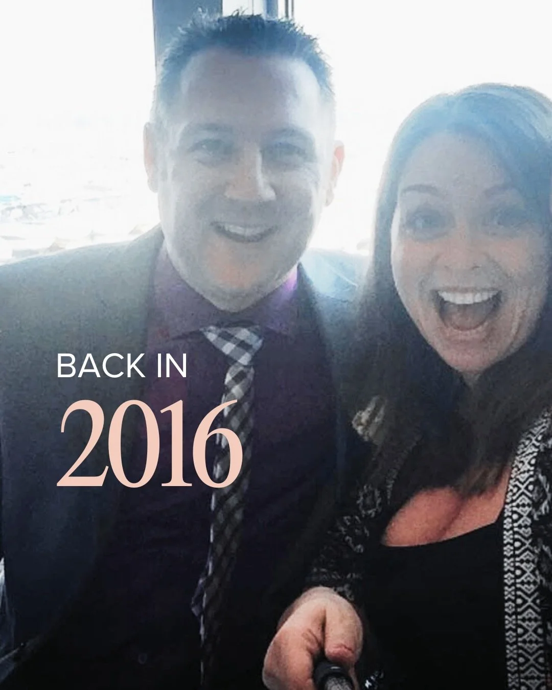 I love a good trend 💅🏼

2016 feels like a lifetime ago. We had our first baby in 2014 and, in the first picture, we had no idea that I was pregnant with our second. (The cleavage should&rsquo;ve been a tell, LBH.)

When I think about everything tha