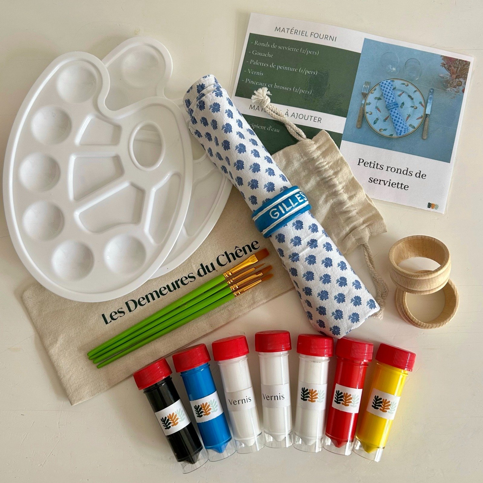Petits ronds de serviette