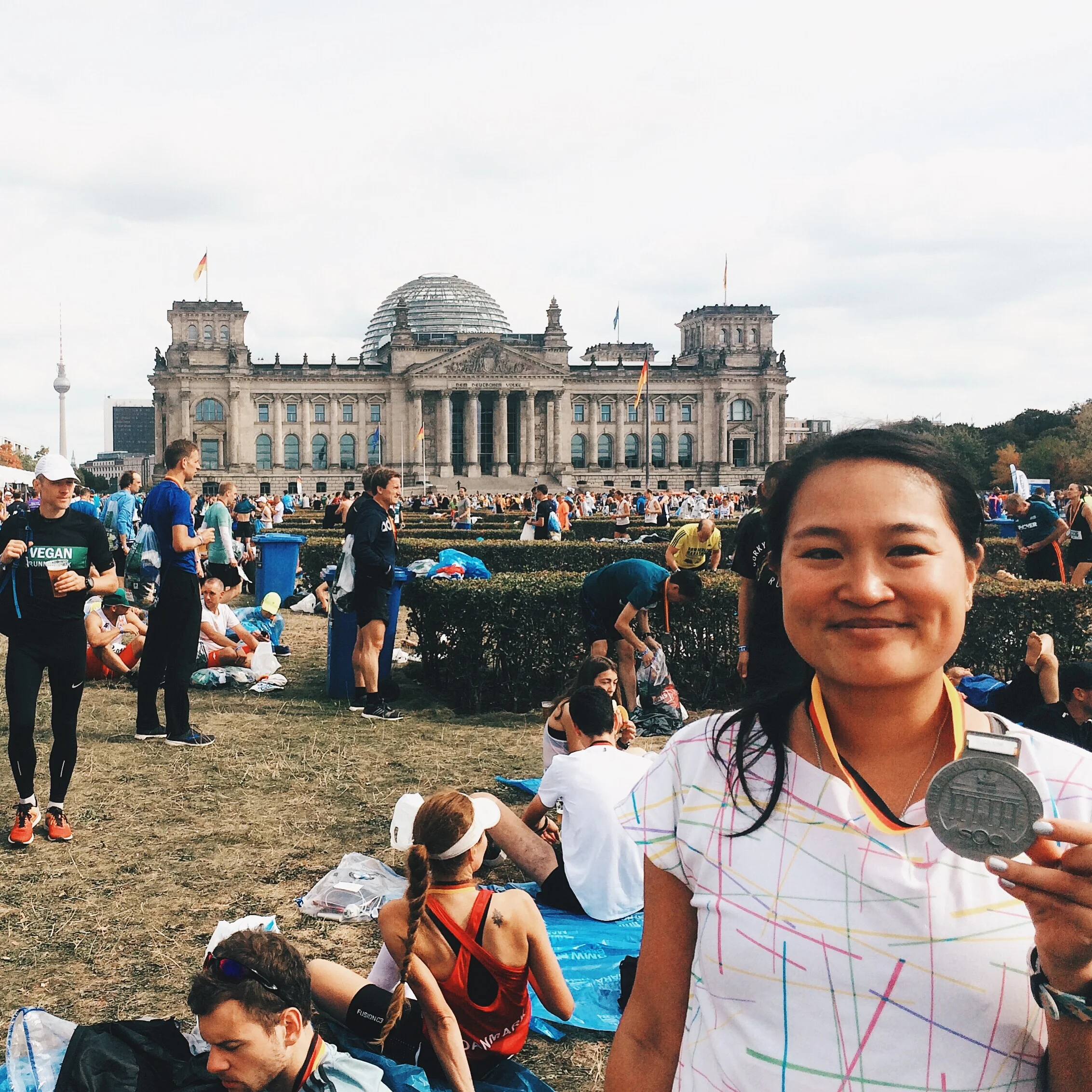 Michelle on running the Berlin Marathon 2018