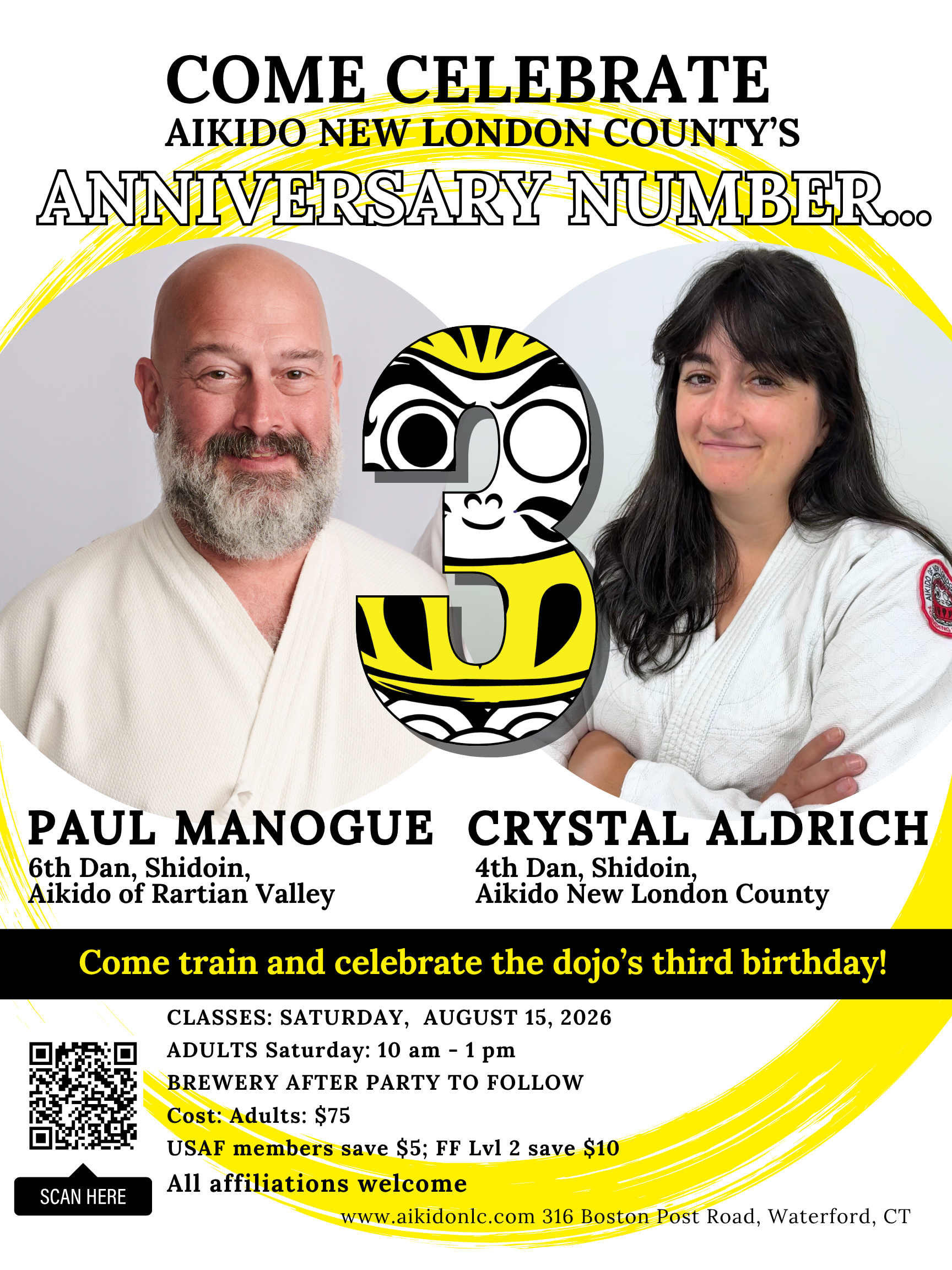 Three year anniversary!