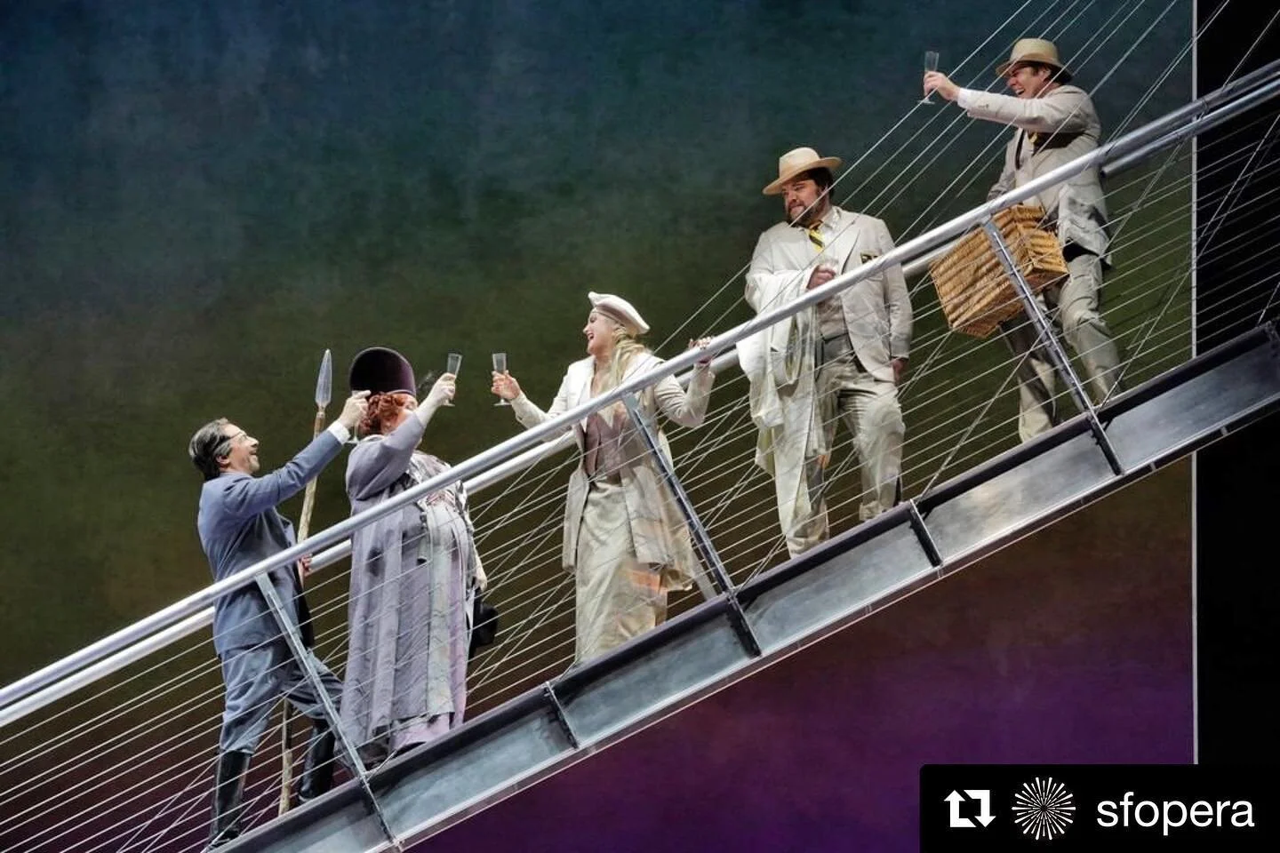 Streaming TODAY!!! This show was such a thrill for me. It was an absolute honor to share the stage with this incredible cast! 🍎🍎🍎🔥🔥🔥🌈🌈🌈
#freia #sforingcycle 
・・・

Part one of &ldquo;The Ring&rdquo; &mdash; &ldquo;Das Rheingold&rdquo; &mdash;