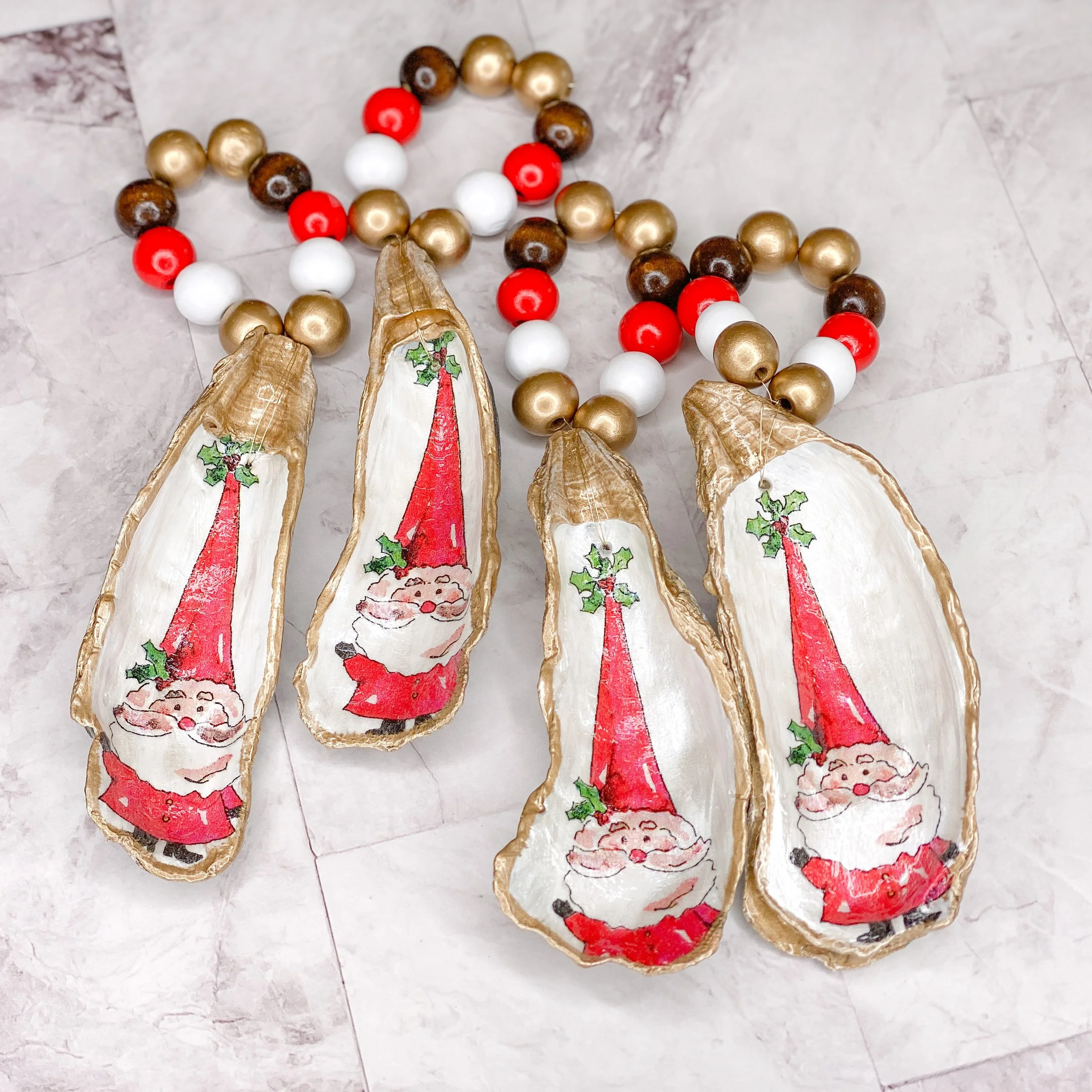 holiday christmas napkin rings santa 4.JPG