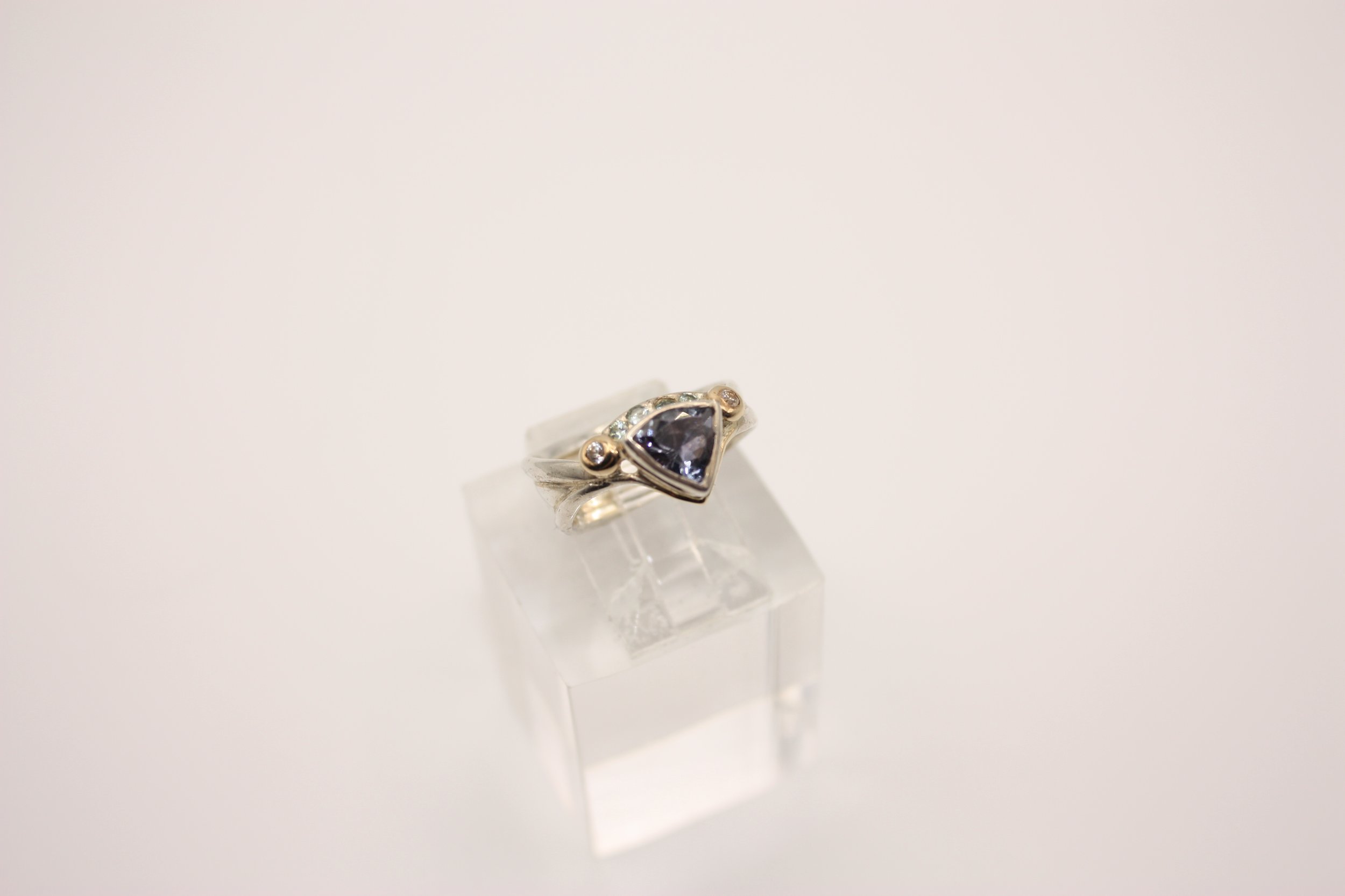 Tri shield ring