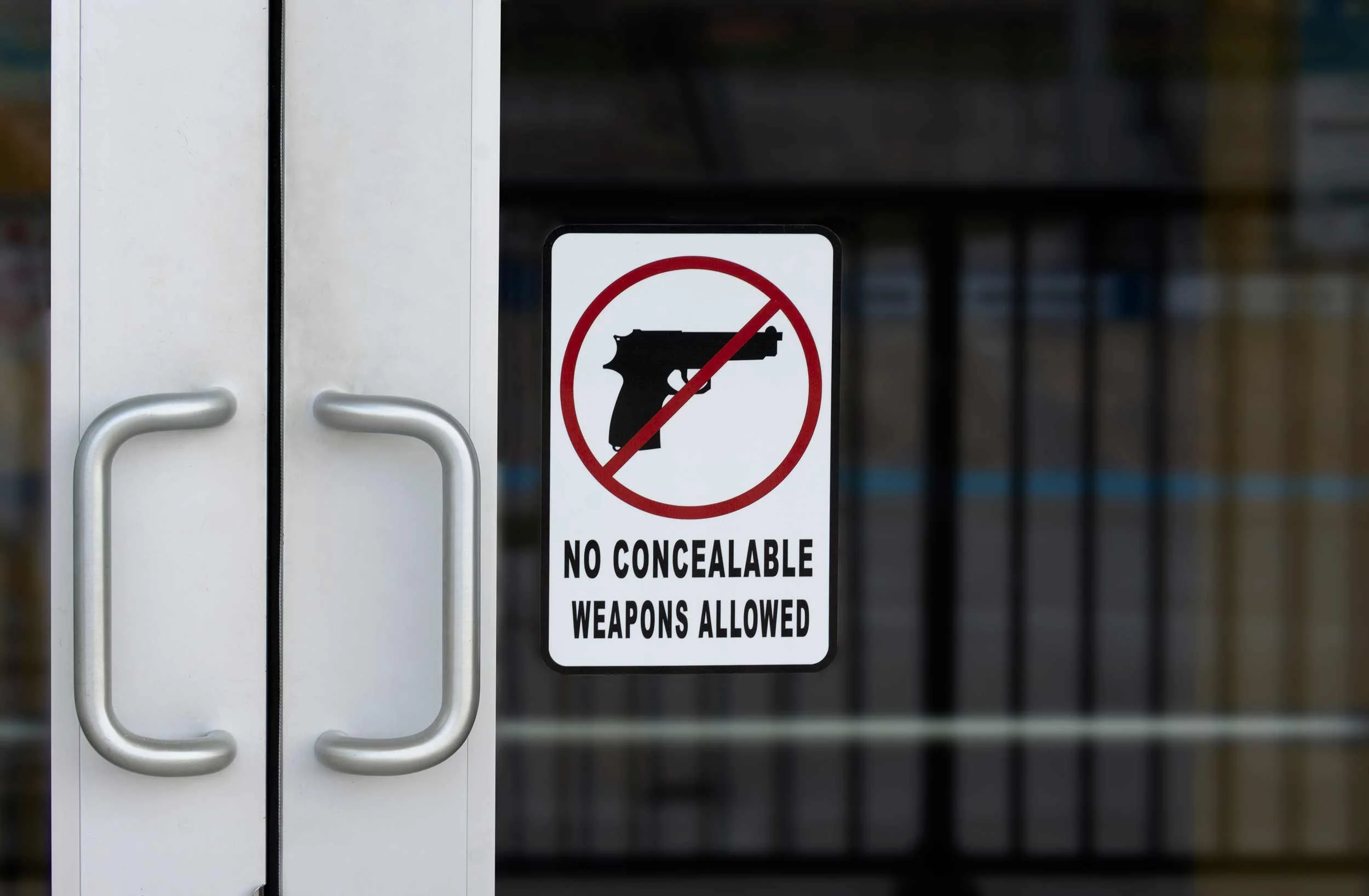No Weapons Allowed? Says Who?