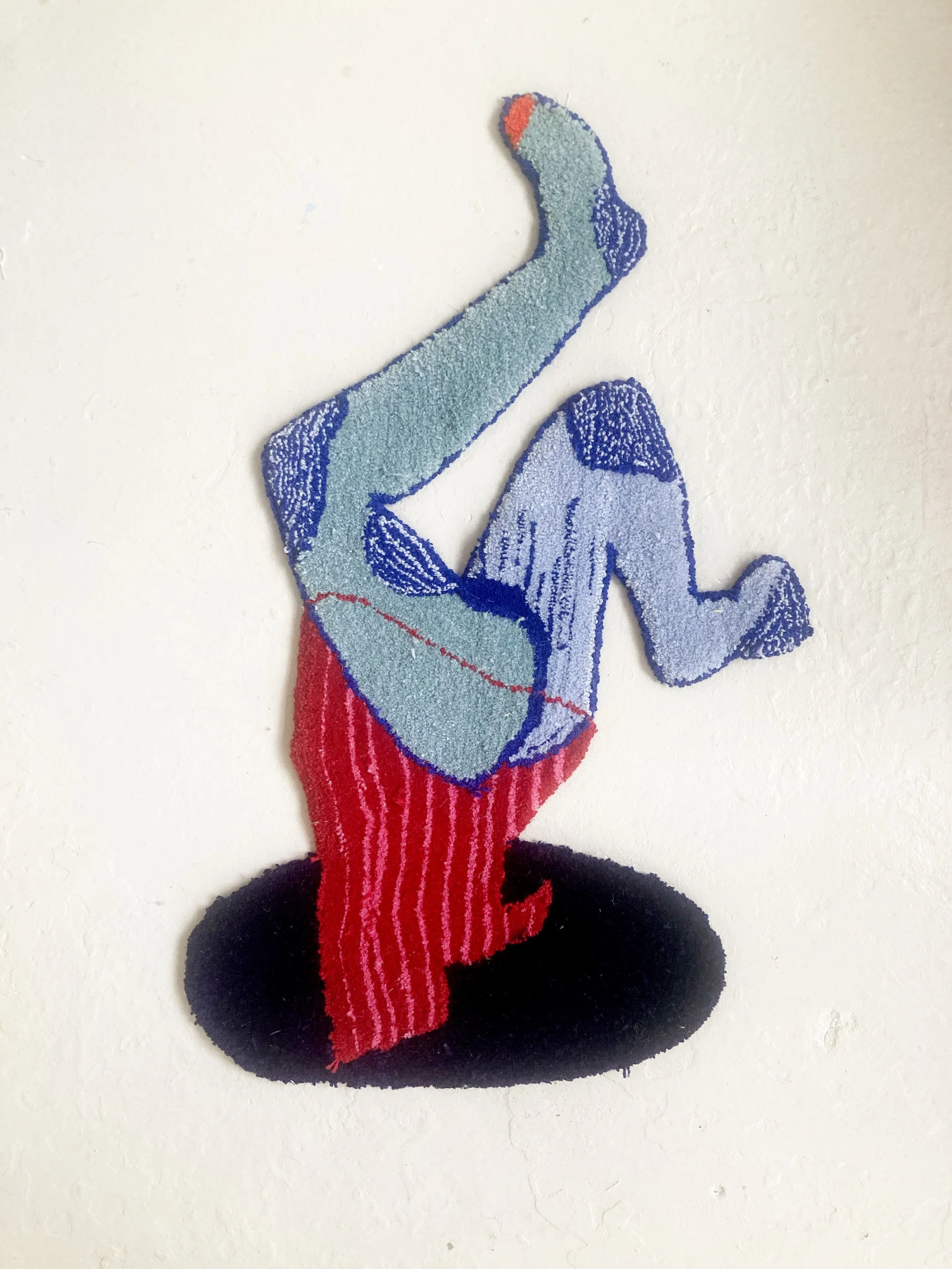 Upside Down Messengers (Blue) | Eva Sajovic, 2026