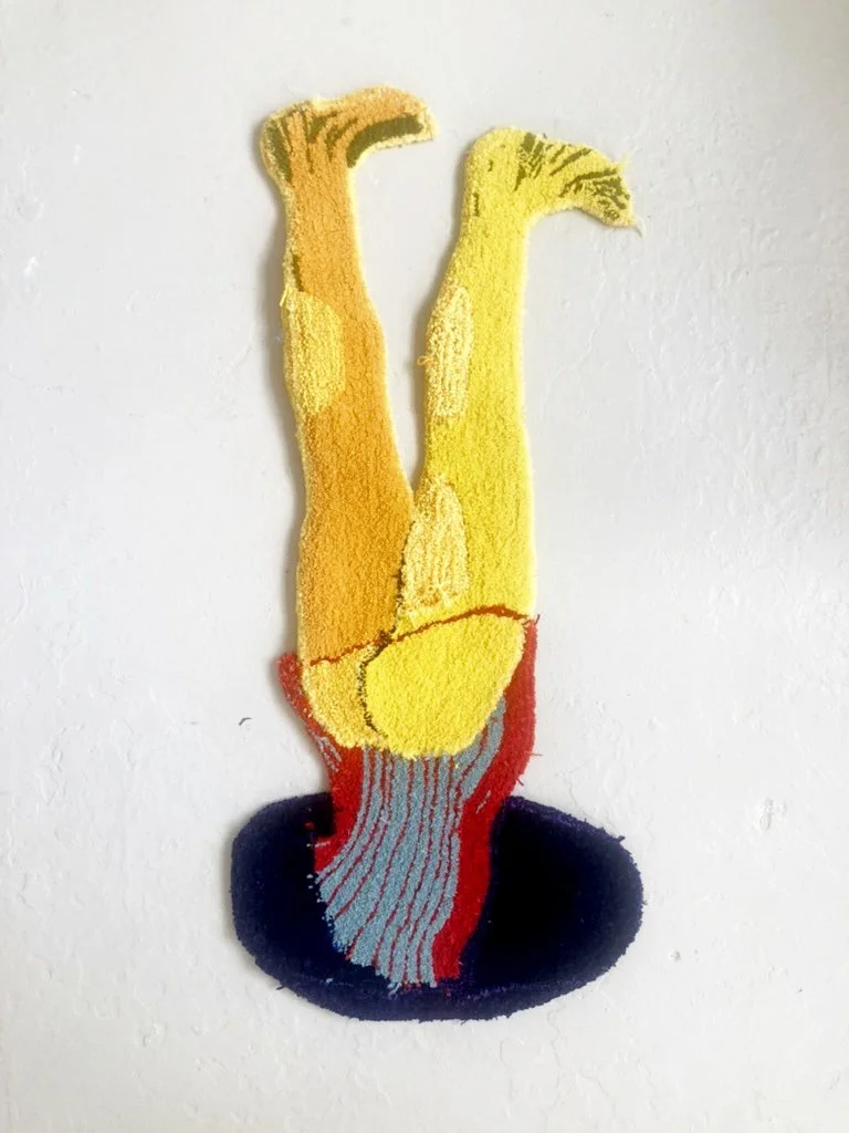 Upside Down Messengers (Yellow) | Eva Sajovic, 2026
