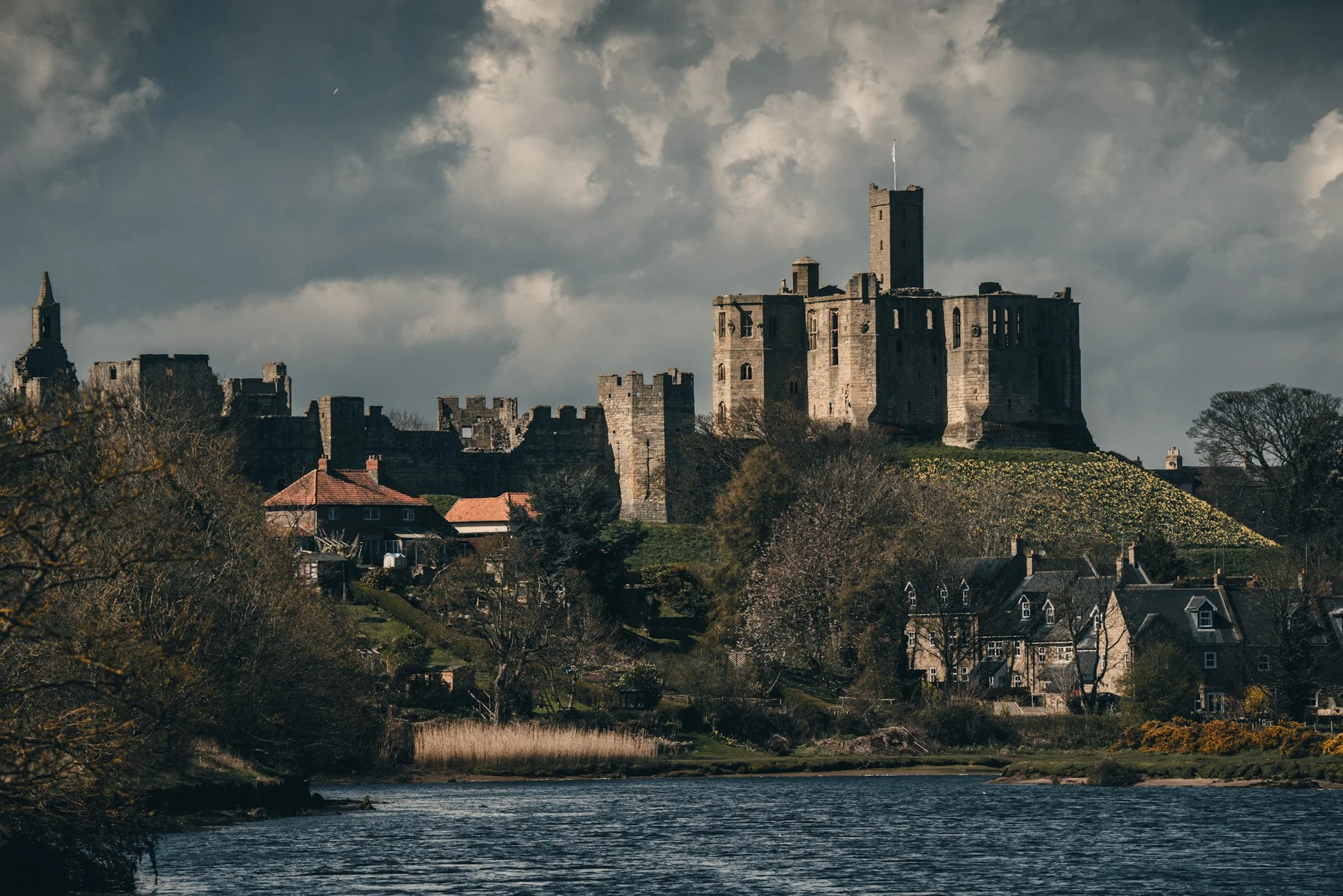 Northumberlander: Warkworth castle, by Jim Scott Photography