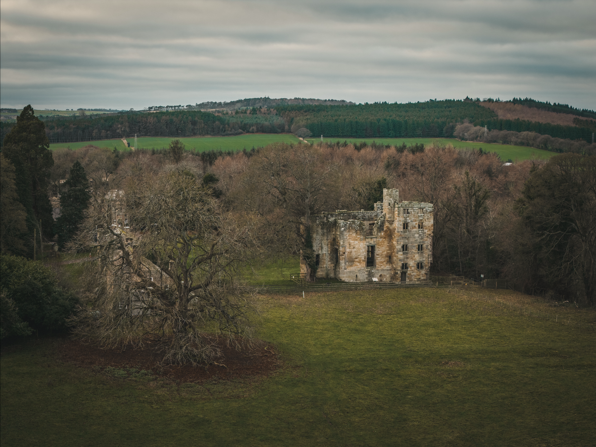 Dilston castle and grounds, by Jim Scott Photography