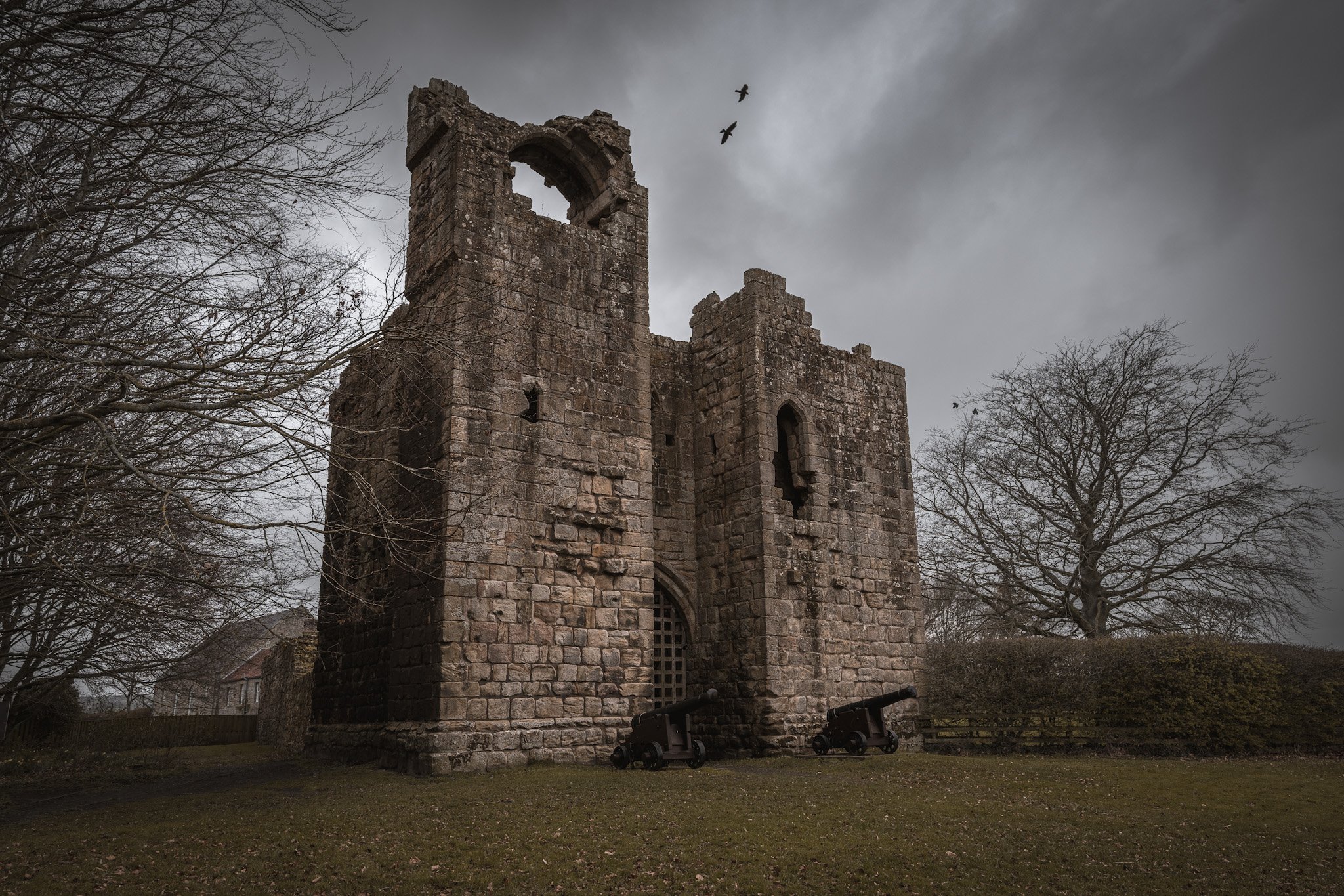 Etal castle in Northumberland, by Jim Scott Photography