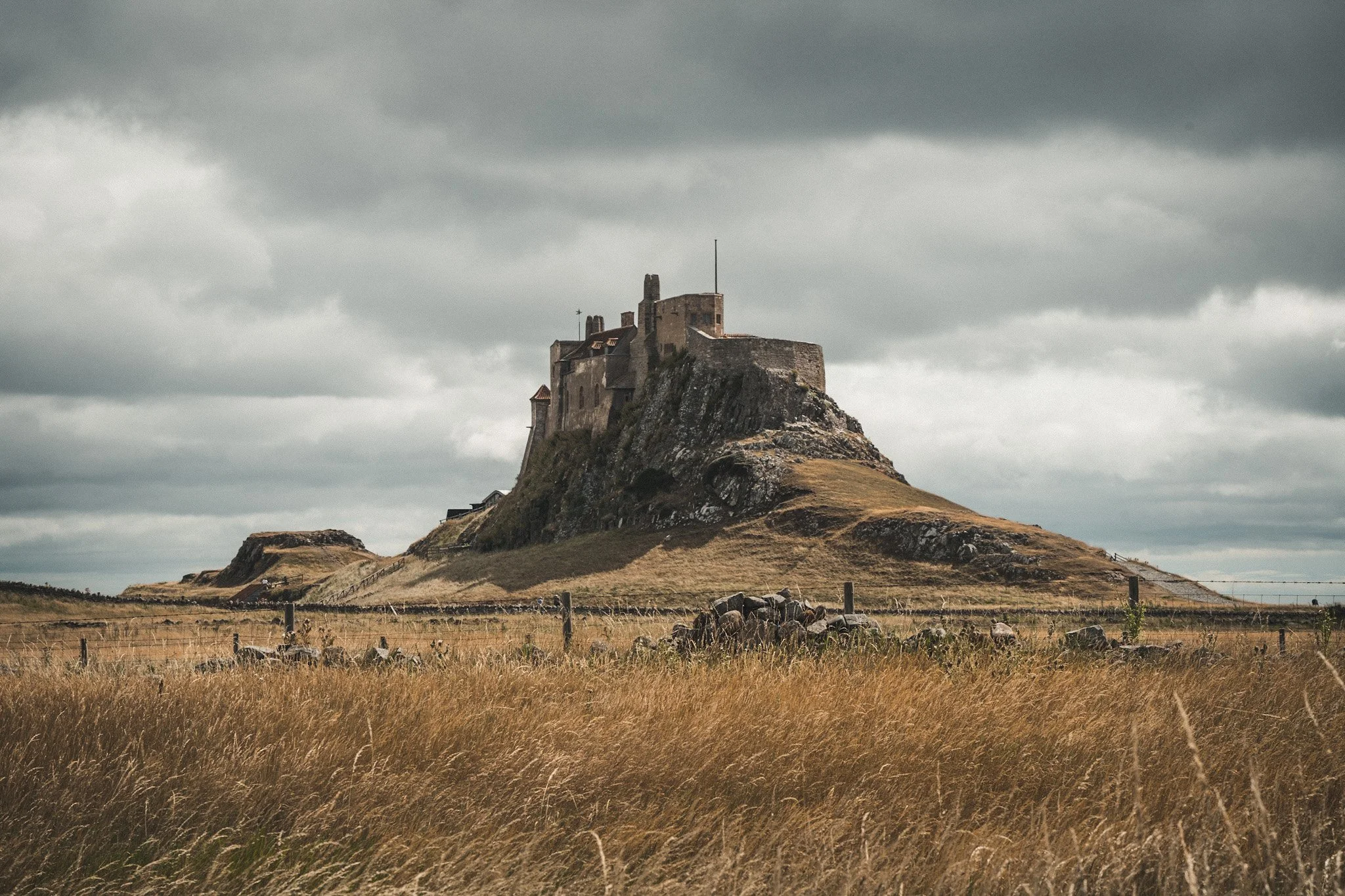 The Northumberlander Project: Lindisfarne castle, by Jim Scott Photography