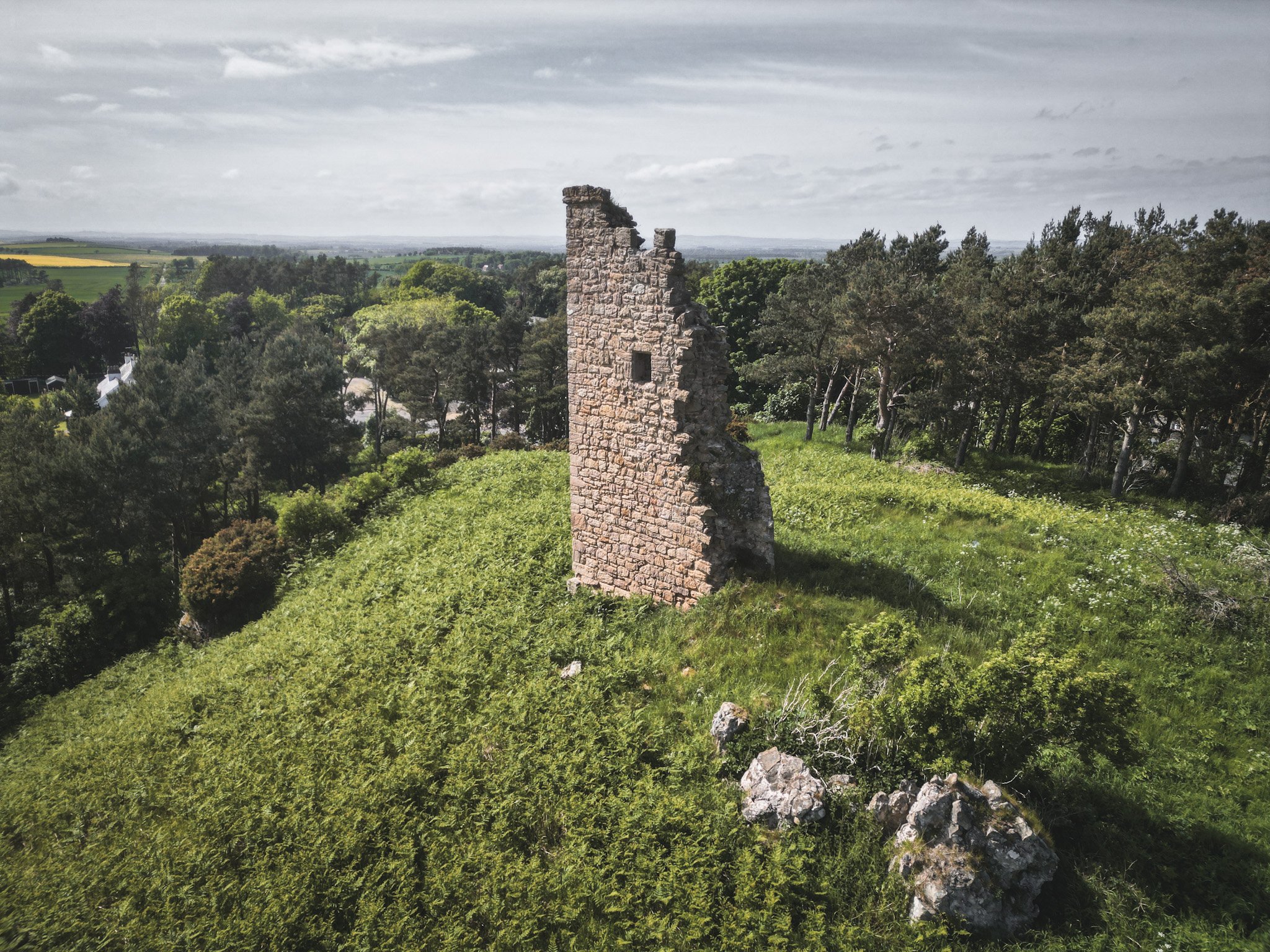 Northumberlander Project - Duddo castle, by Jim Scott Photography
