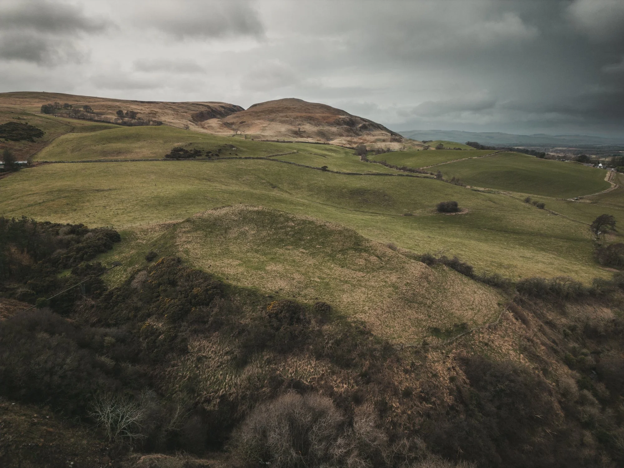 Northumberlander Project - Wooler Castle Motte and Bailey Earthworks, by Jim Scott Photography