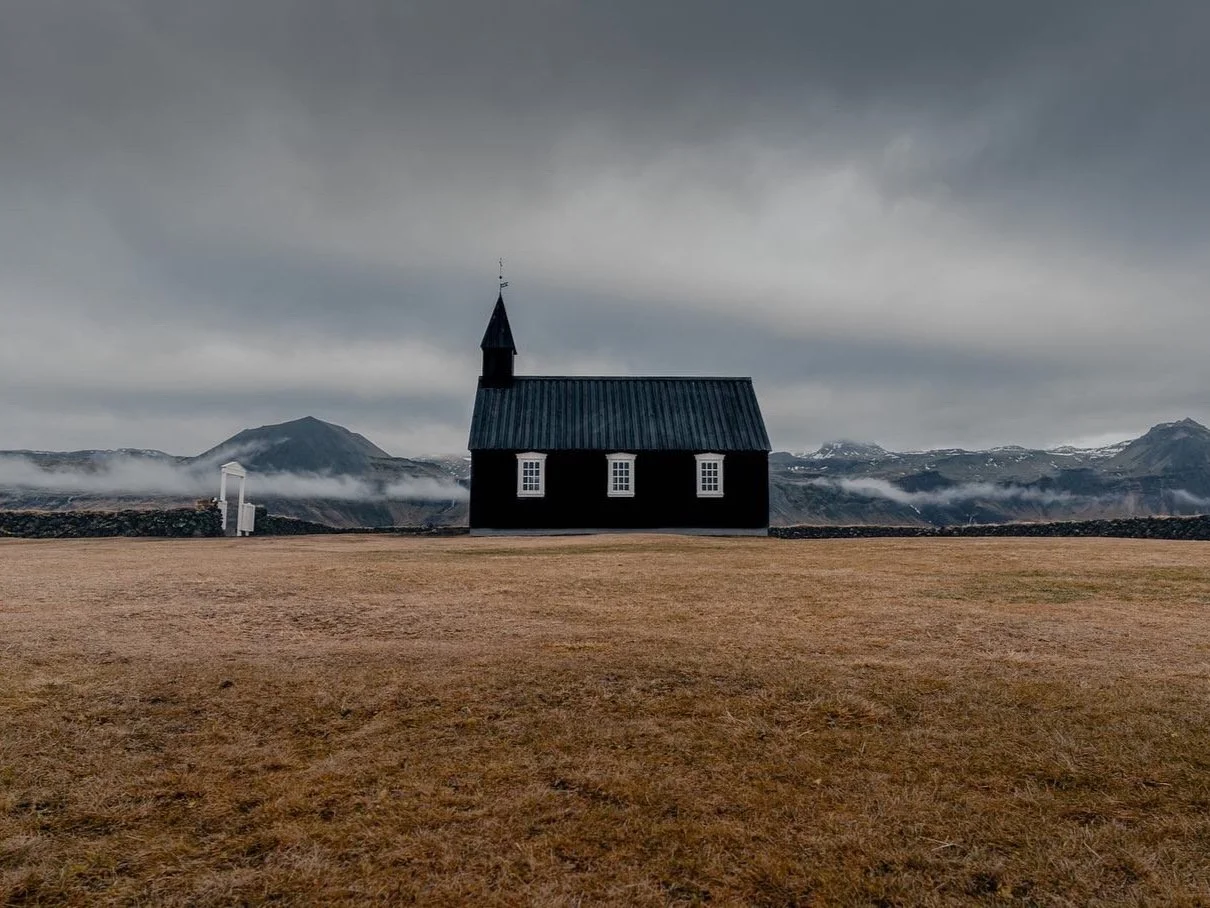 Black Church of Budir in Iceland