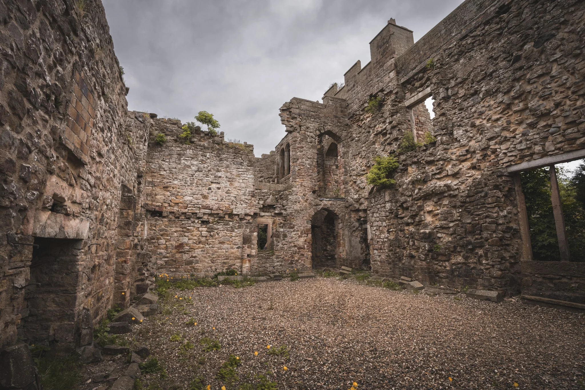 Northumberland Project - Blenkinsopp castle, by Jim Scott Photography