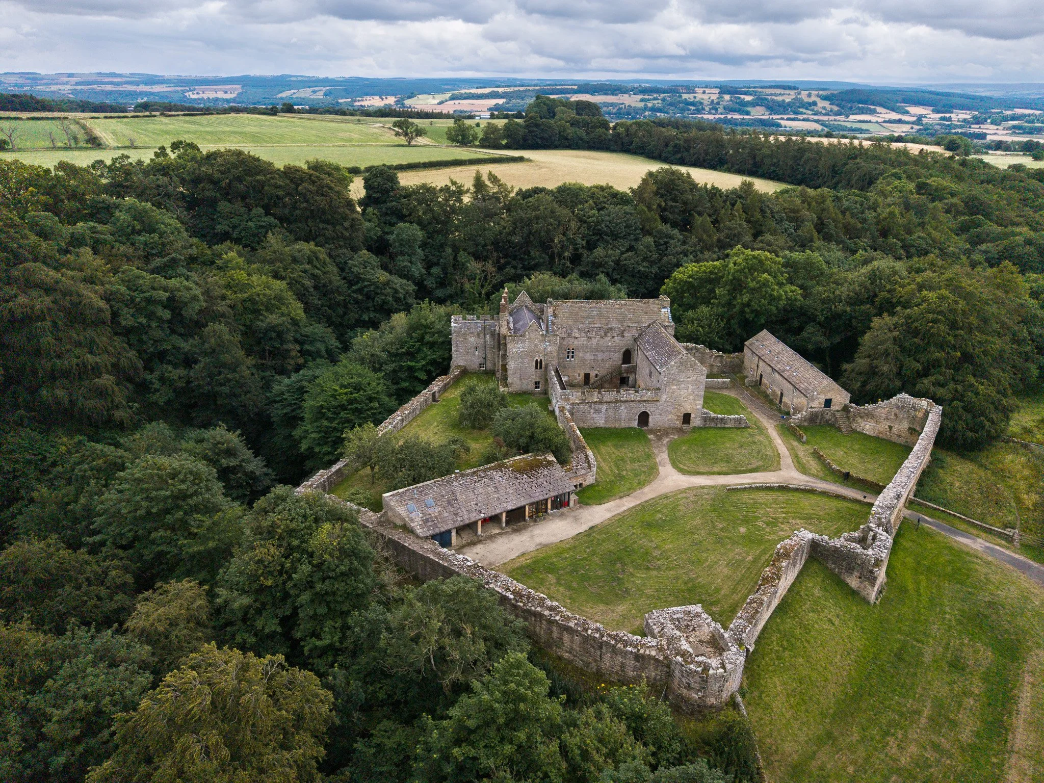 Ayton castle in northumberland by, by Jim Scott Photography