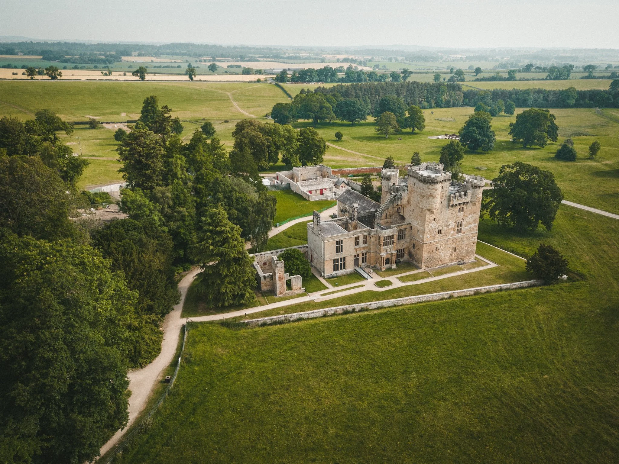 Northumberlander Project - Belsay castle, by Jim Scott Photography