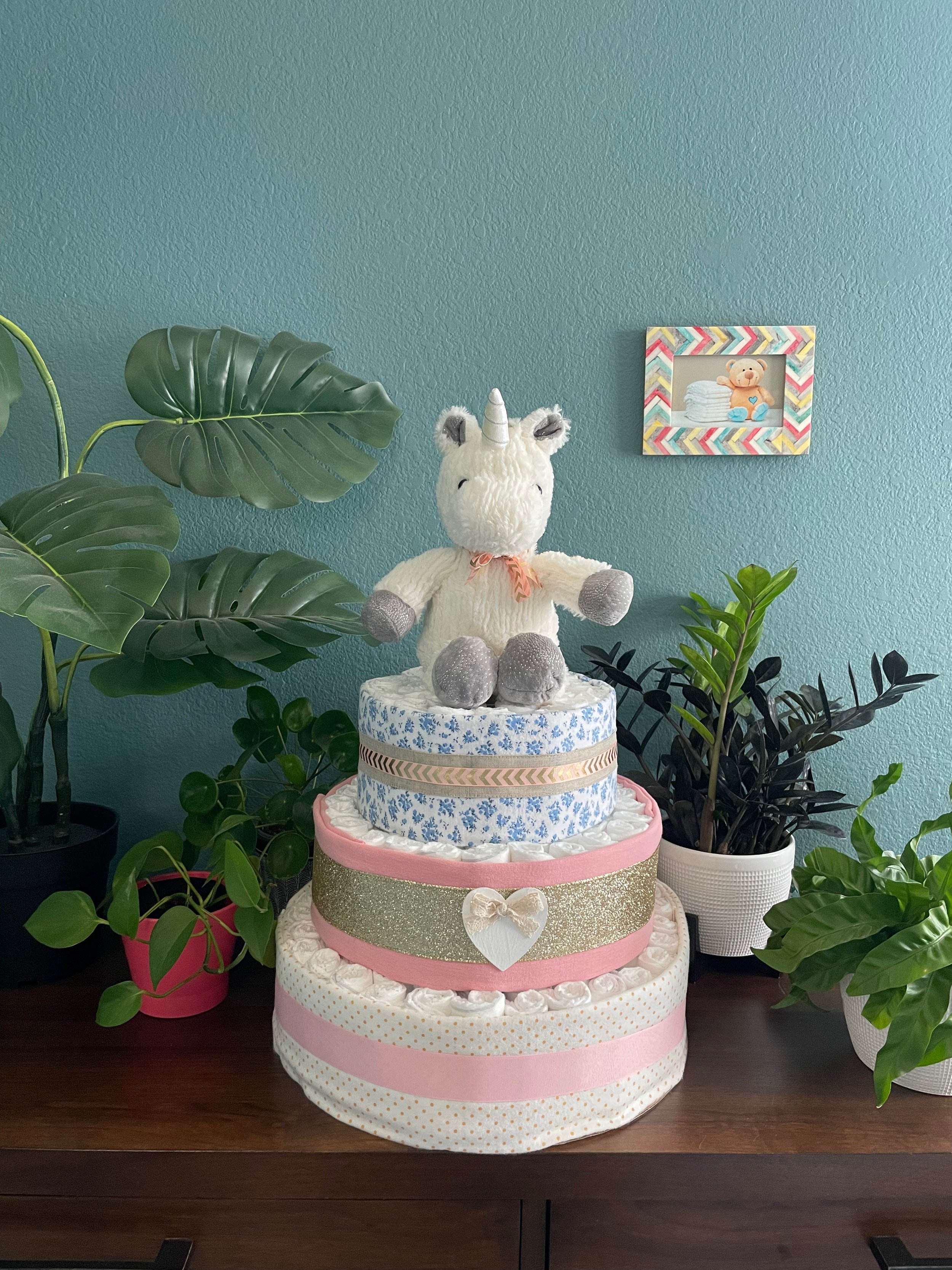 Magical Unicorn Cake- 3 Tier