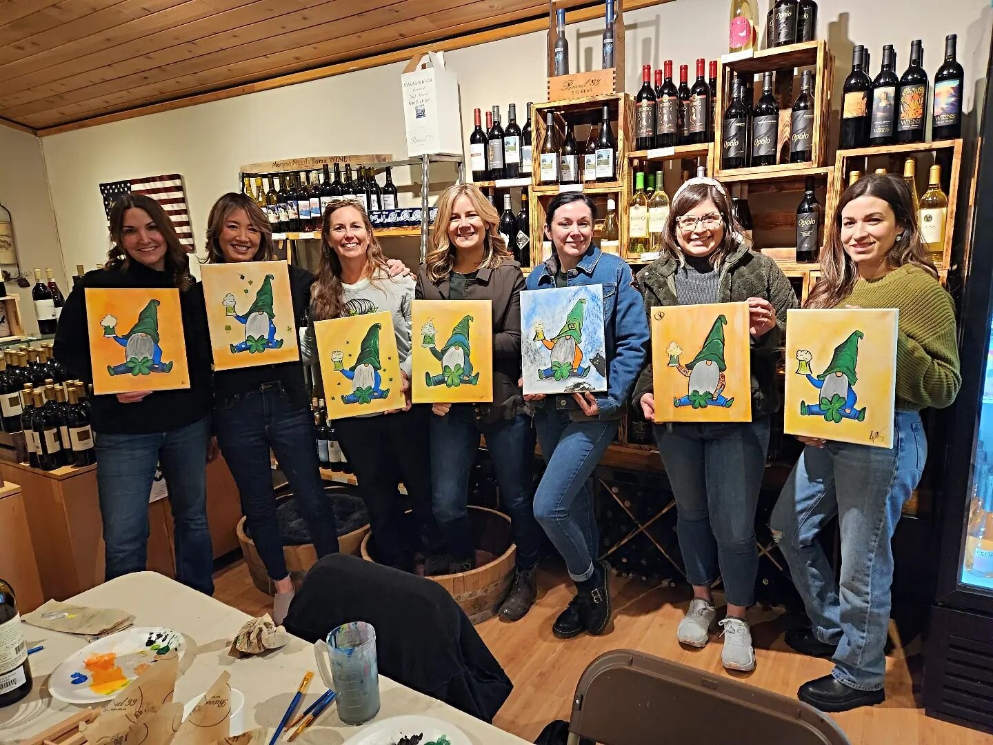 Another super-fun &quot;Paint and Sip&quot; is in the books! A wonderful time was had by all!!! Thanks to the crew at Dr. Yoshida's office for booking your party with us!