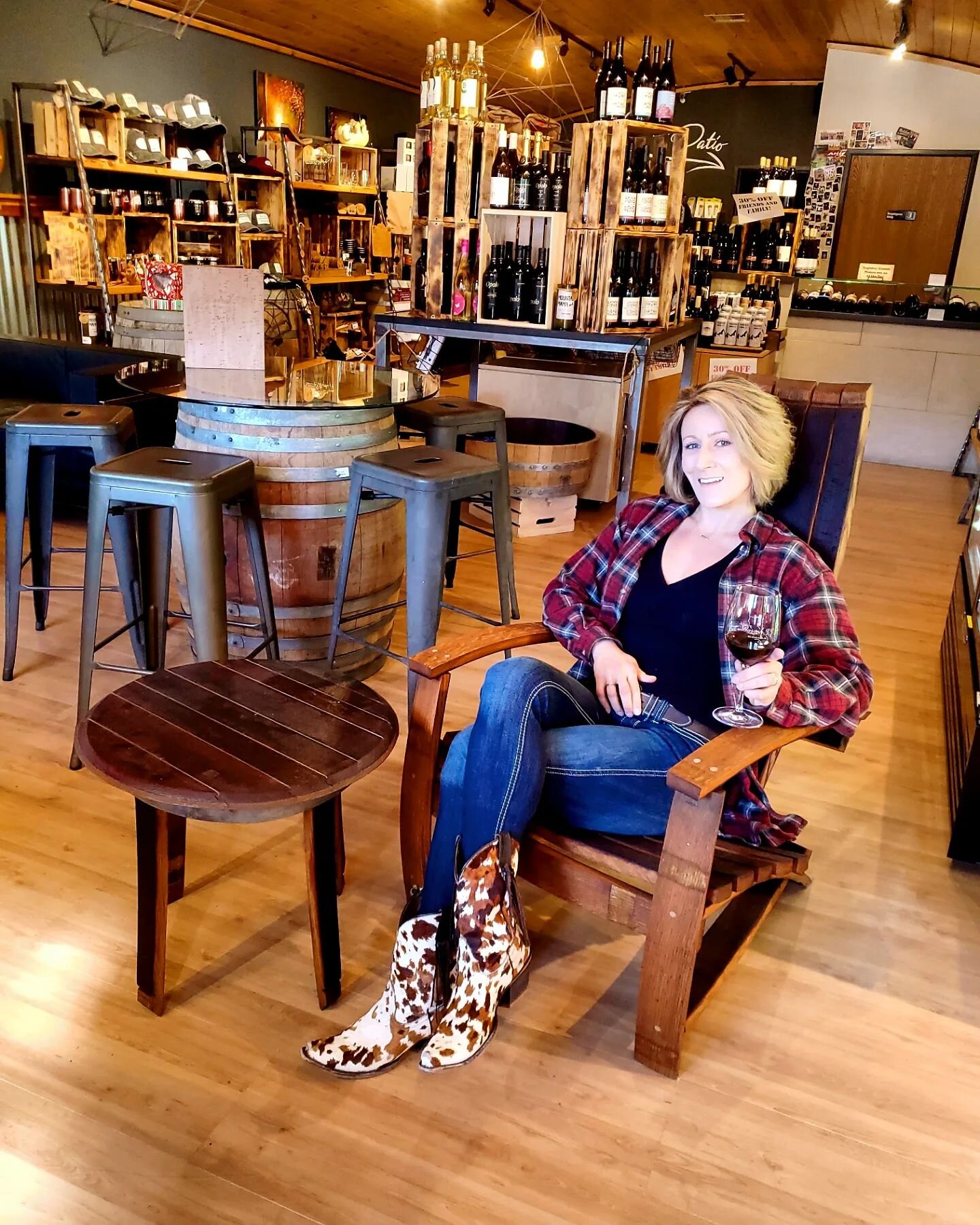 With the first day of Spring tomorrow (if the snow would EVER stop!) We have been stocking up to help bring a slice of wine country to your patio! 

The lake will be glistening, the sun will be shining, and you will be relaxing in your Adirondack Cha