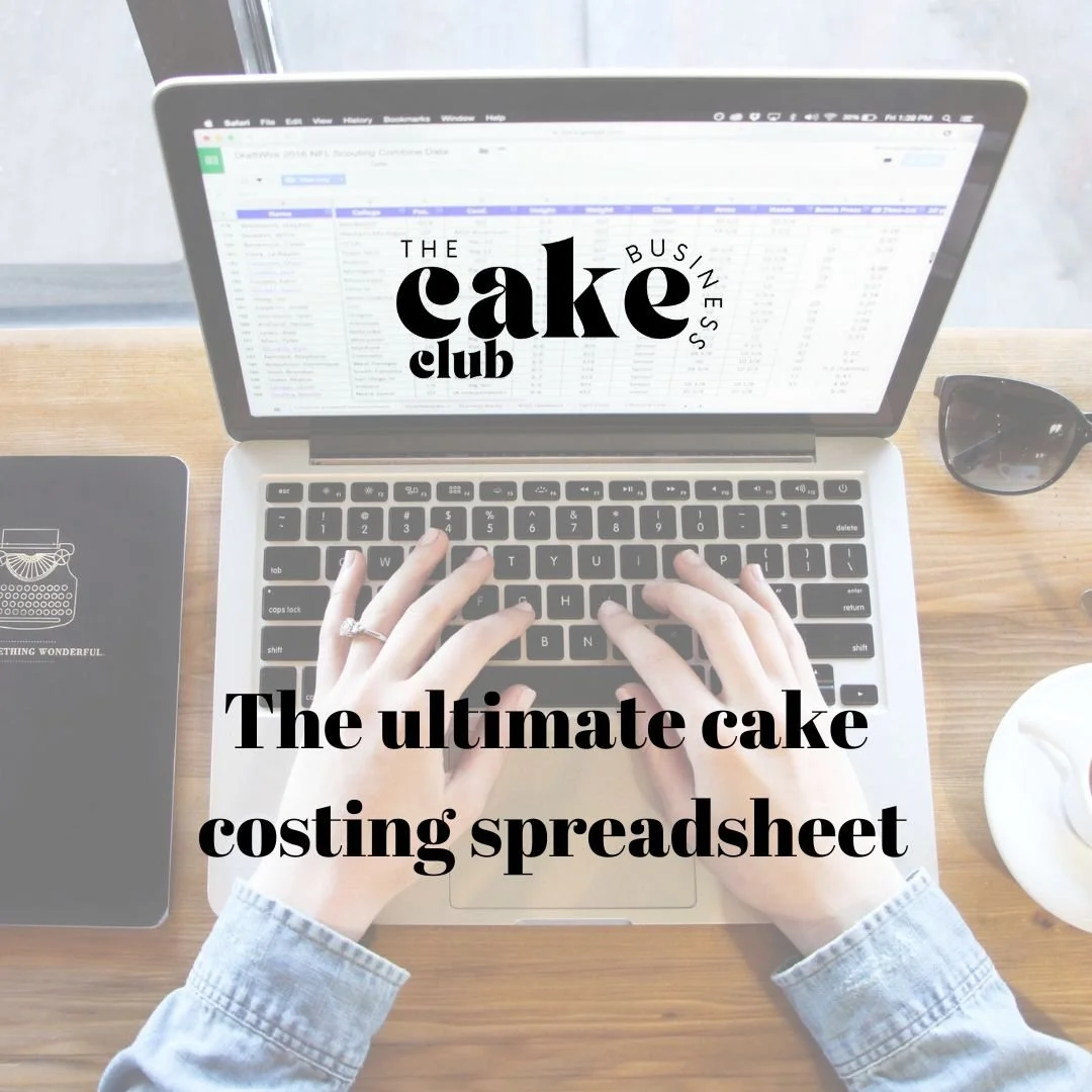 The Ultimate Cake Costing Spreadsheet