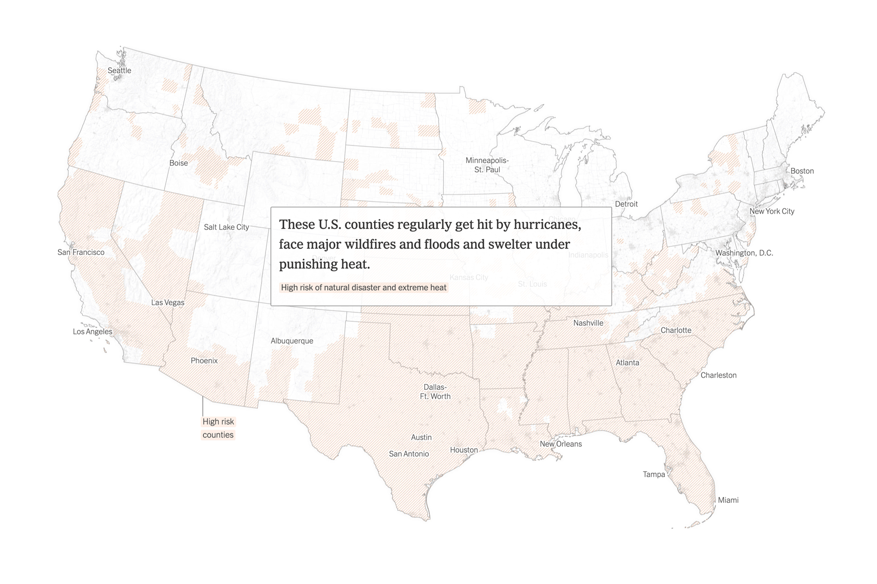 Where Americans Have Been Moving Into Disaster-Prone Areas