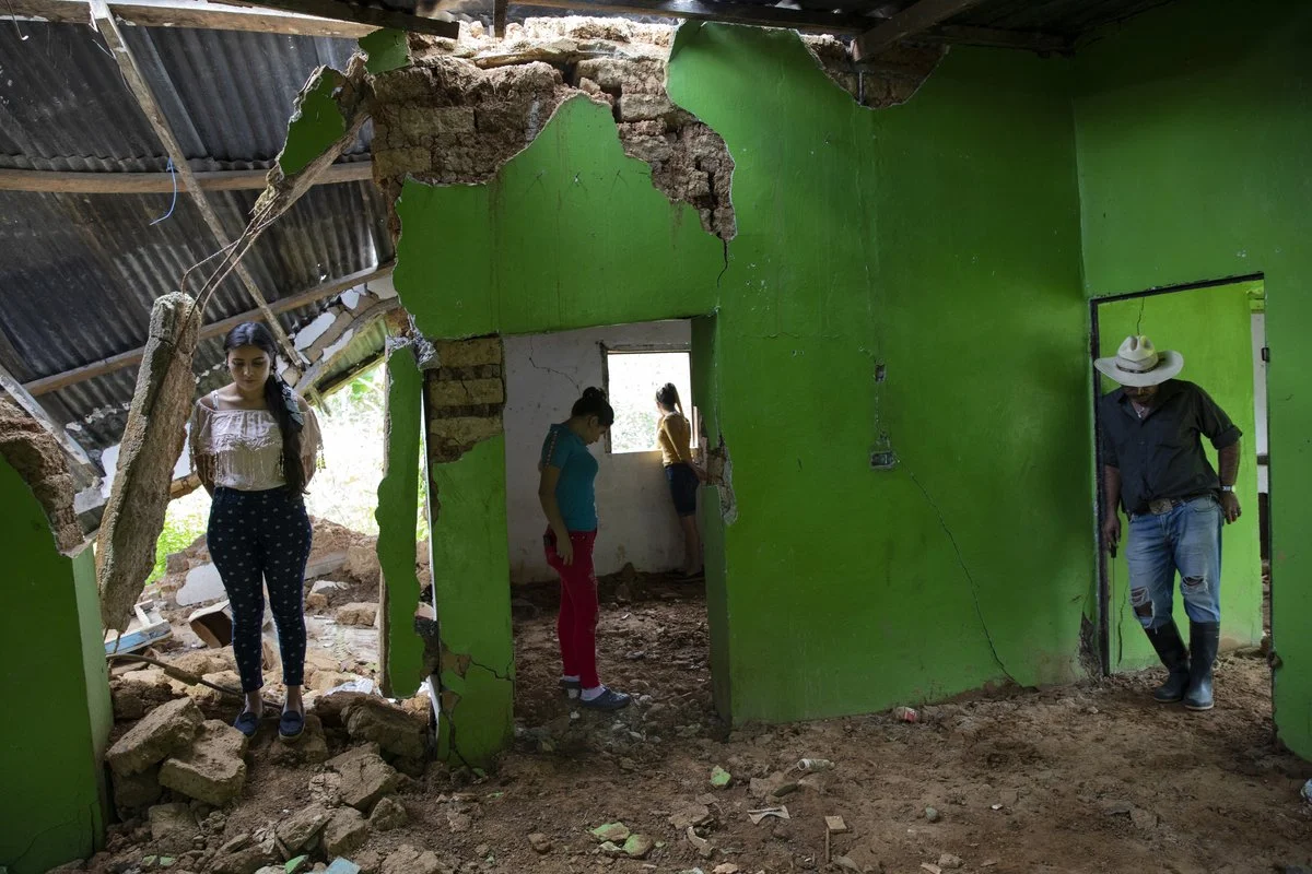 Climate disasters pushed migrants to US, survey finds