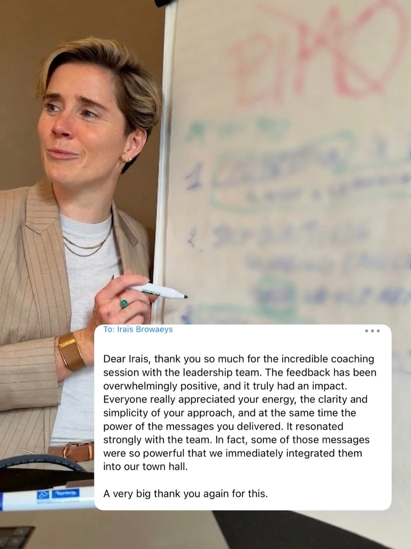 Another week, another win 💪 

Coached the Danone Global Procurement Leadership Team to win better together. 🏁