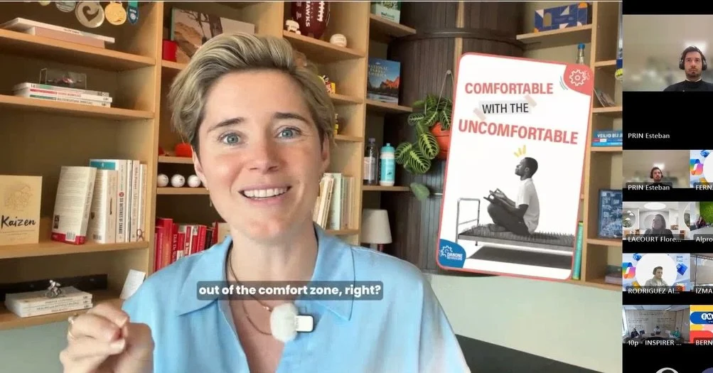 Can you energise people virtually as much as in-person? 👀

Challenge accepted. 🙌

I pre-recorded an inspiring message for 260 people across EMEA, because I was literally coaching another team on the other side of the world at the same time. No safe