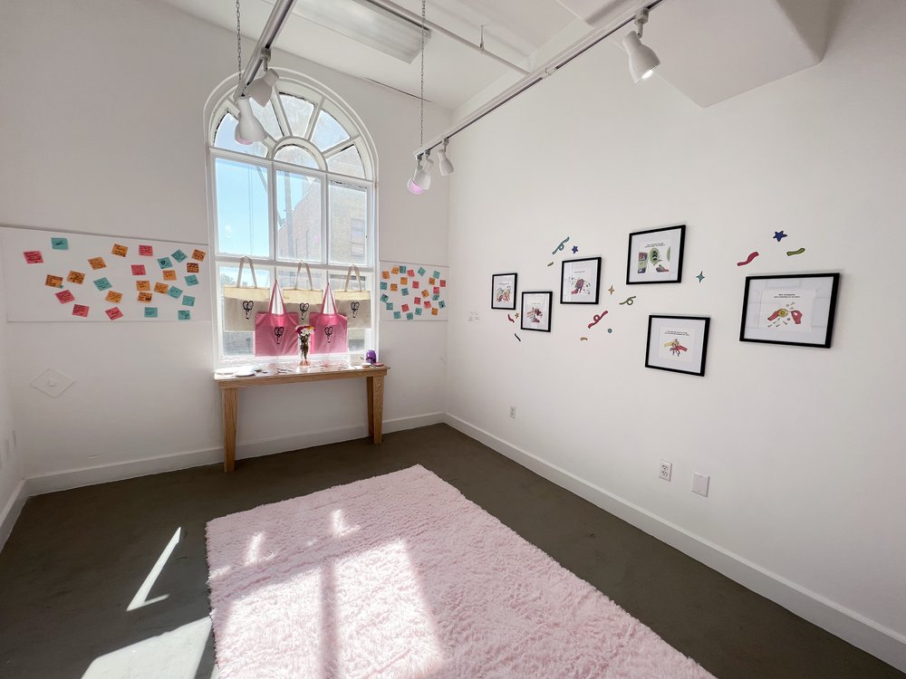 "Note to Self:" installation view