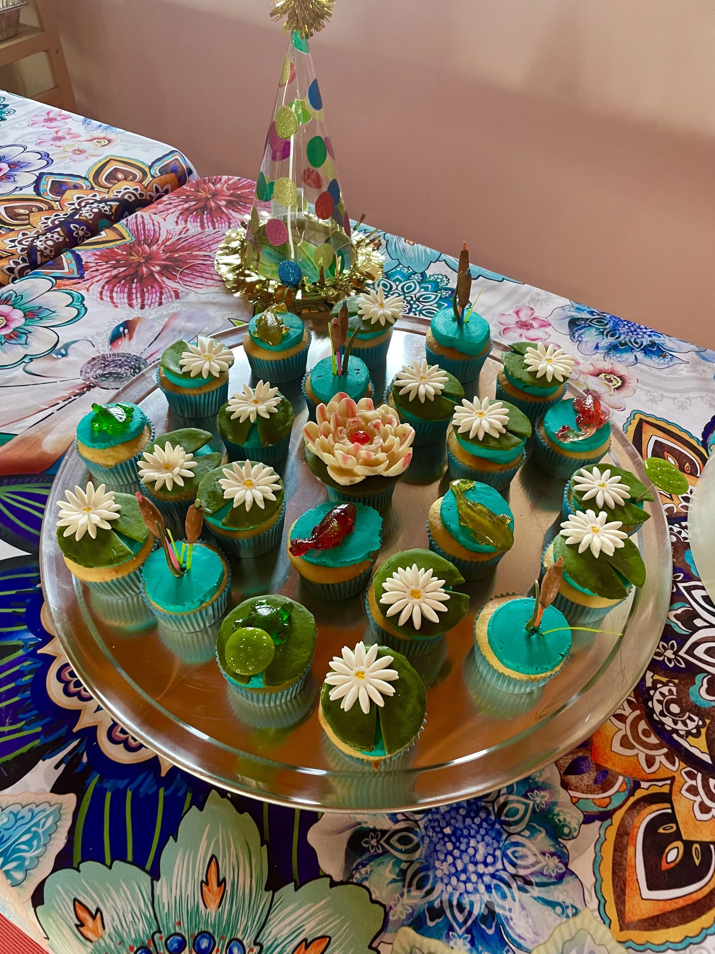 Cupcakes made by Heather Logan for her daughter Hannah's 9th Birthday in the Fun House