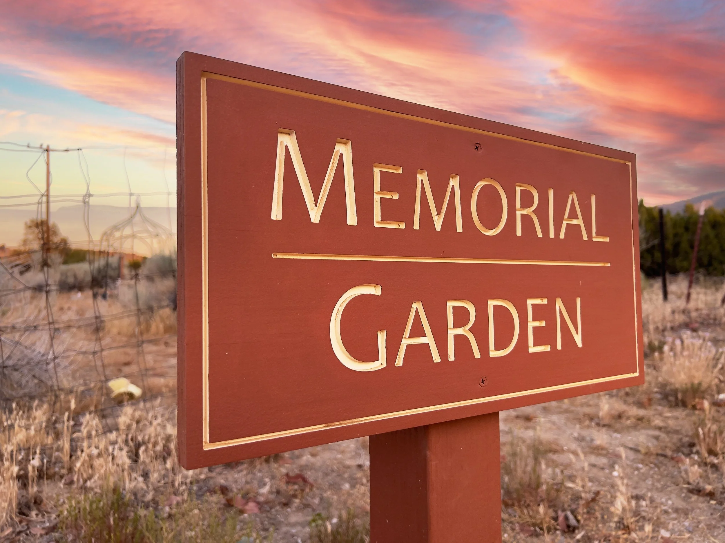 The Memorial Garden is dedicated to Buddhist Veterans who have their ashes buried here so that loved ones can visit them