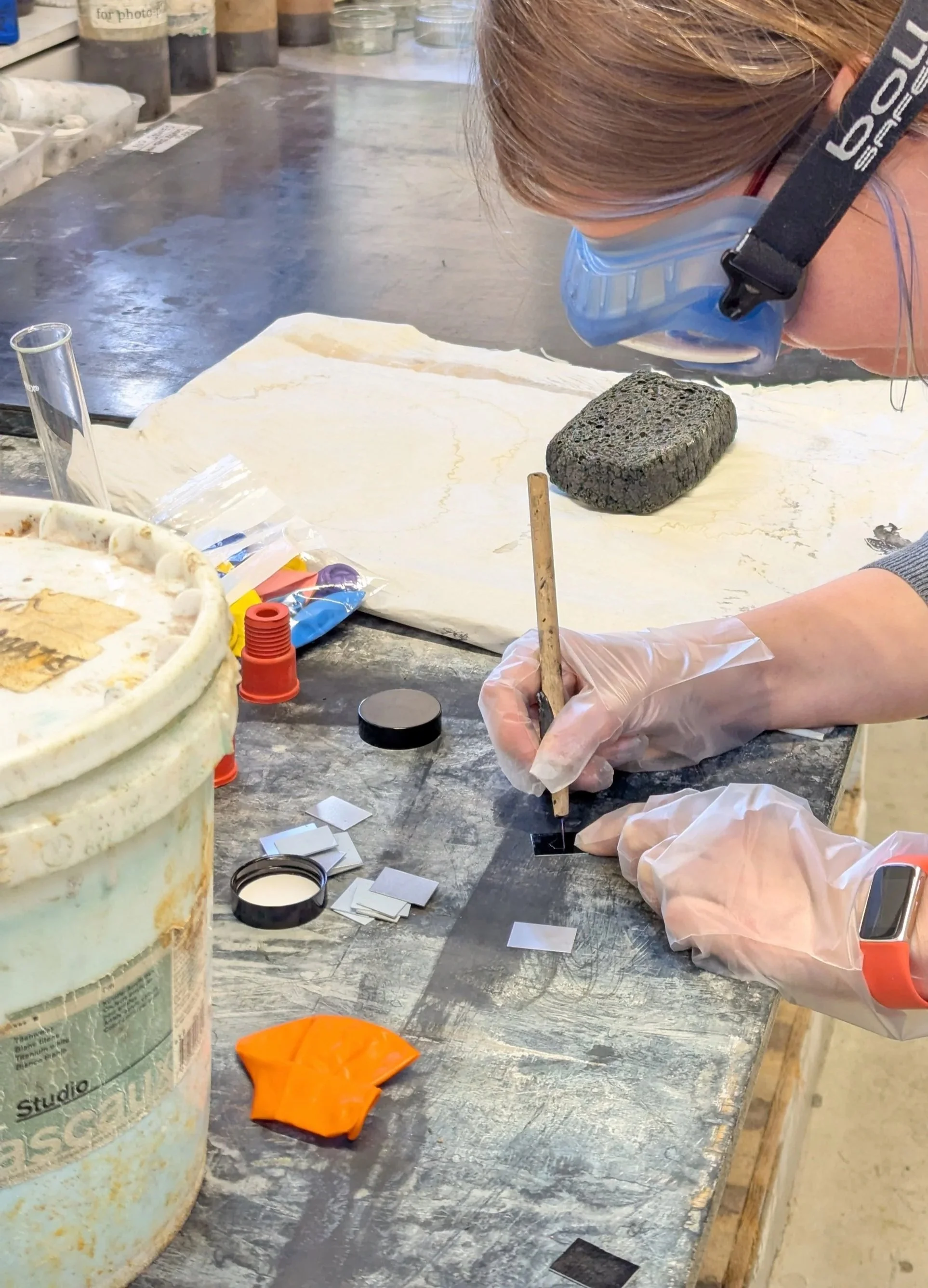 Chemistry Printmaking Workshop