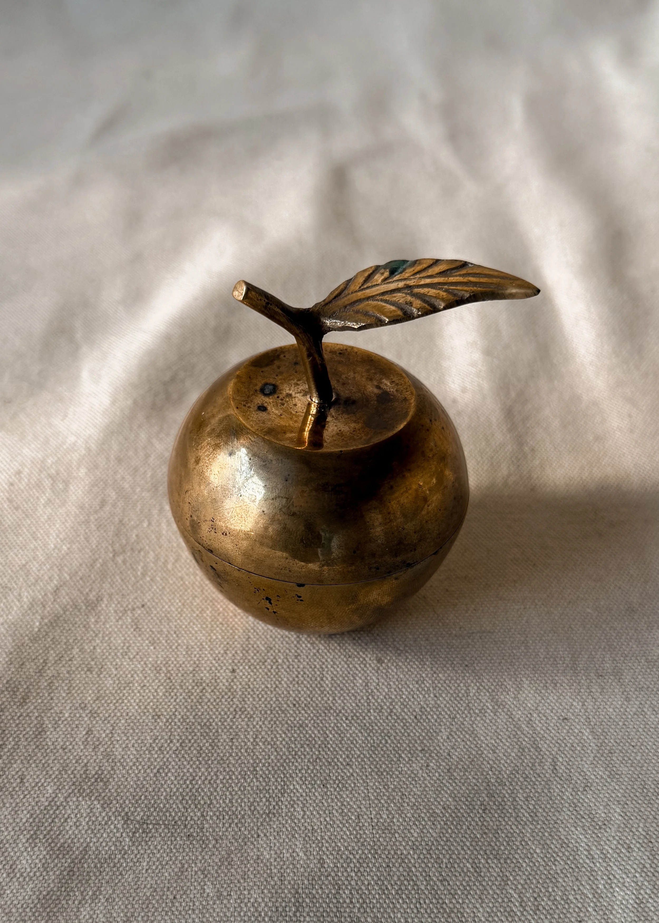 Brass Apple Stash