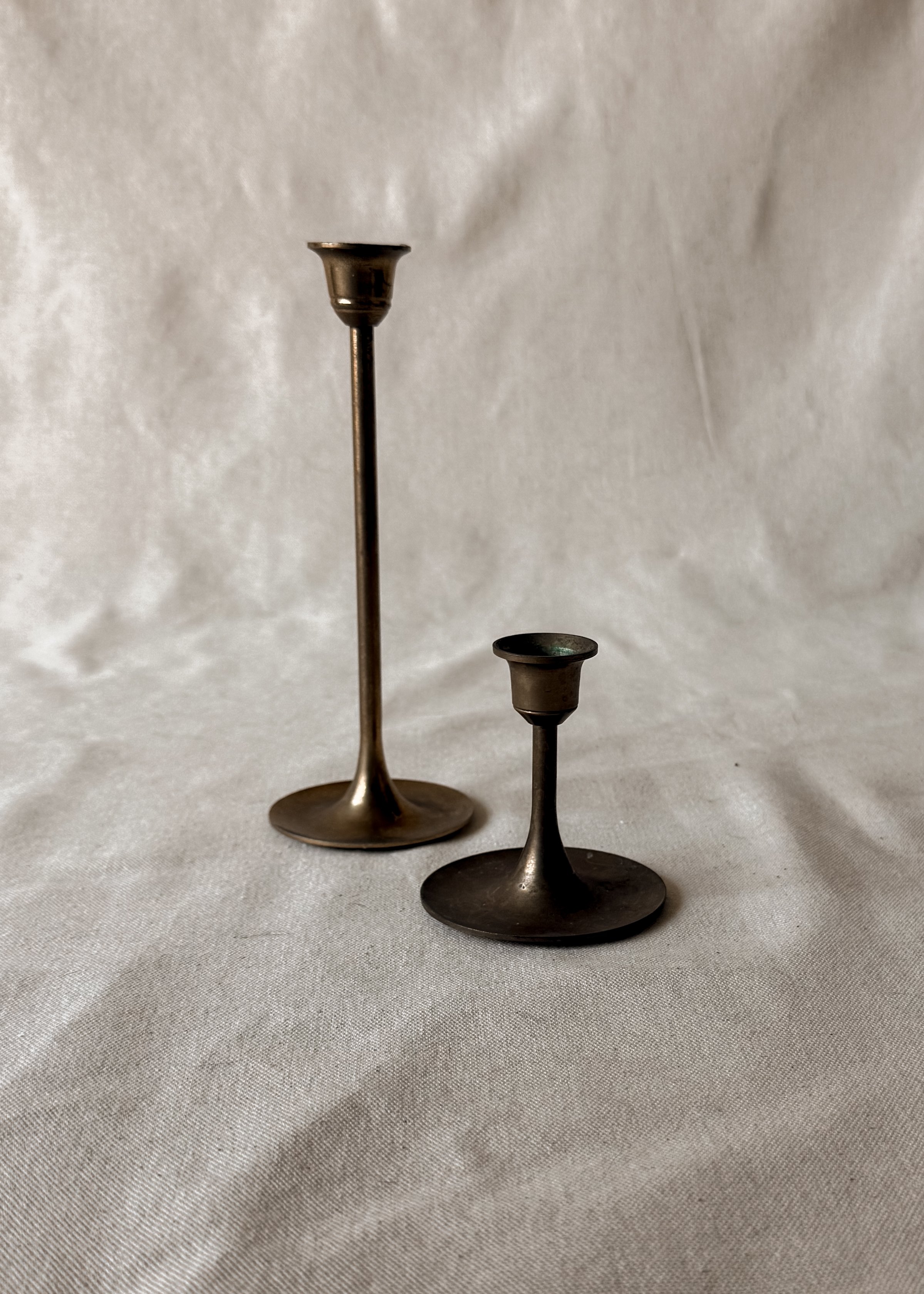Brass Candle Sticks Short