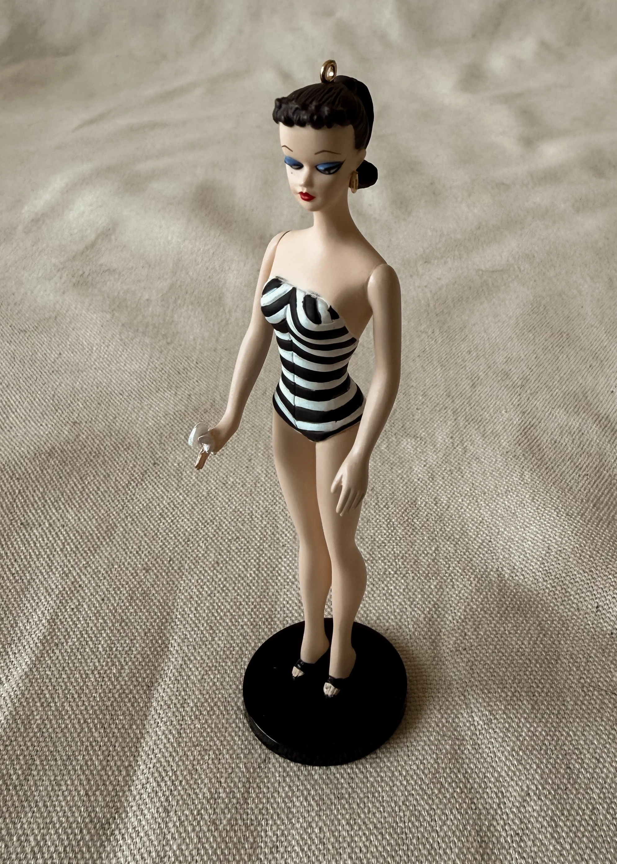 Brunette Debut Barbie Ornament 1959