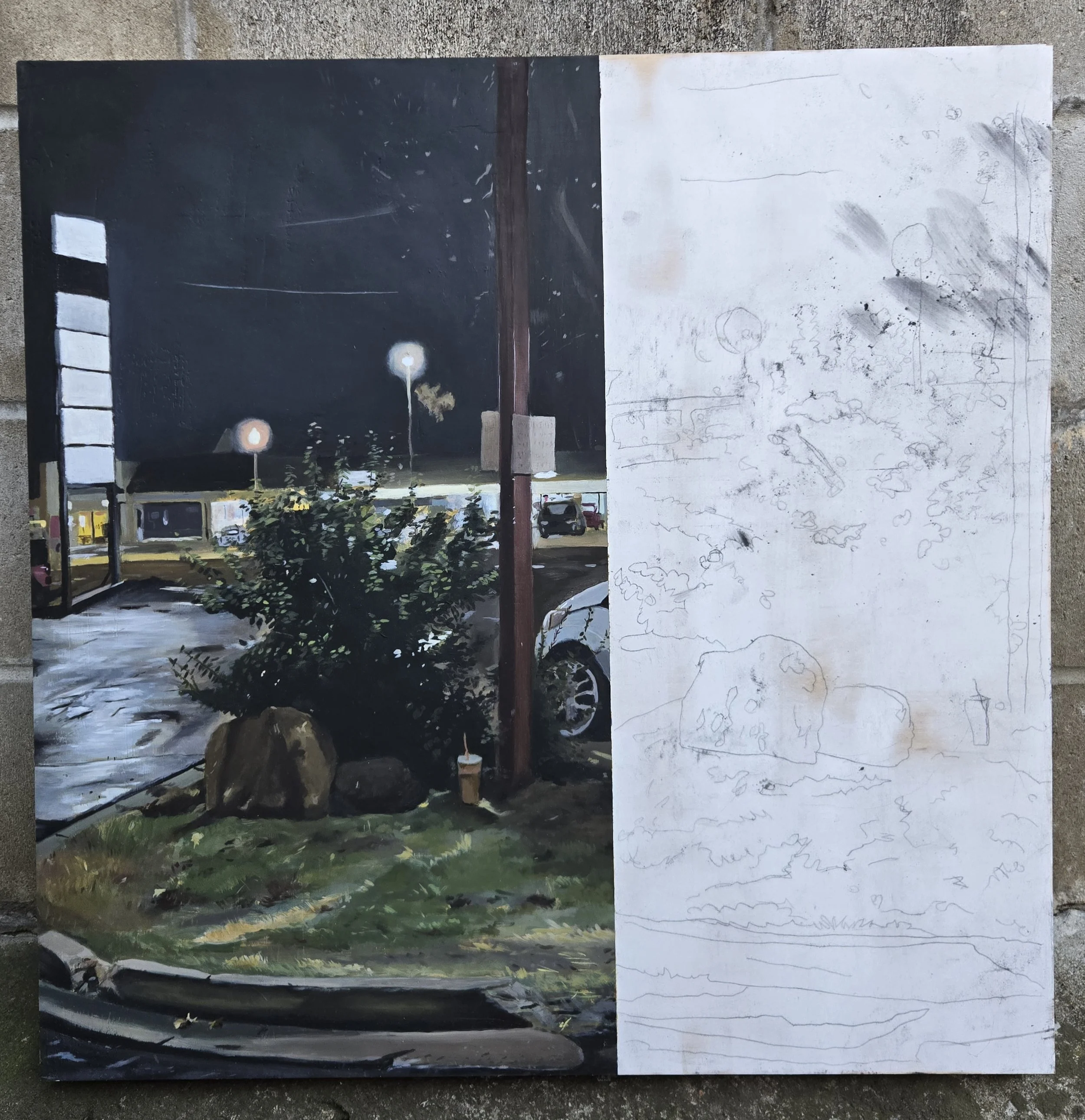 A Parking Lot in Oklahoma