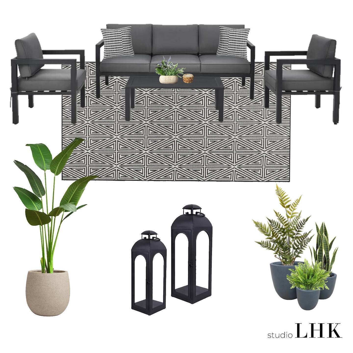 Spring is here!
Sharing a design board for my small back patio &mdash;&mdash; minimal, monochromatic, and modern🖤🤍
⠀⠀⠀⠀⠀⠀⠀ 
Head to the blog to read about 5 simple decor ideas to spruce up your outdoor spaces! Link in bio🌿
⠀⠀⠀⠀⠀⠀⠀ 
#designmoodboar