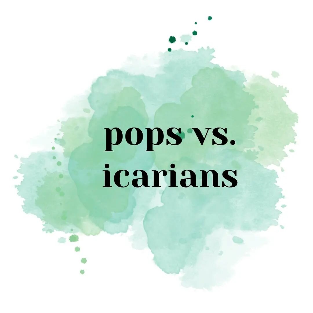 What's the difference between a pop and an icarian? 💥 The two are often used interchangeably and even though they are similar there is a crucial difference. 

In both pops and icarians there is some airtime created by the base throwing the flyer in 