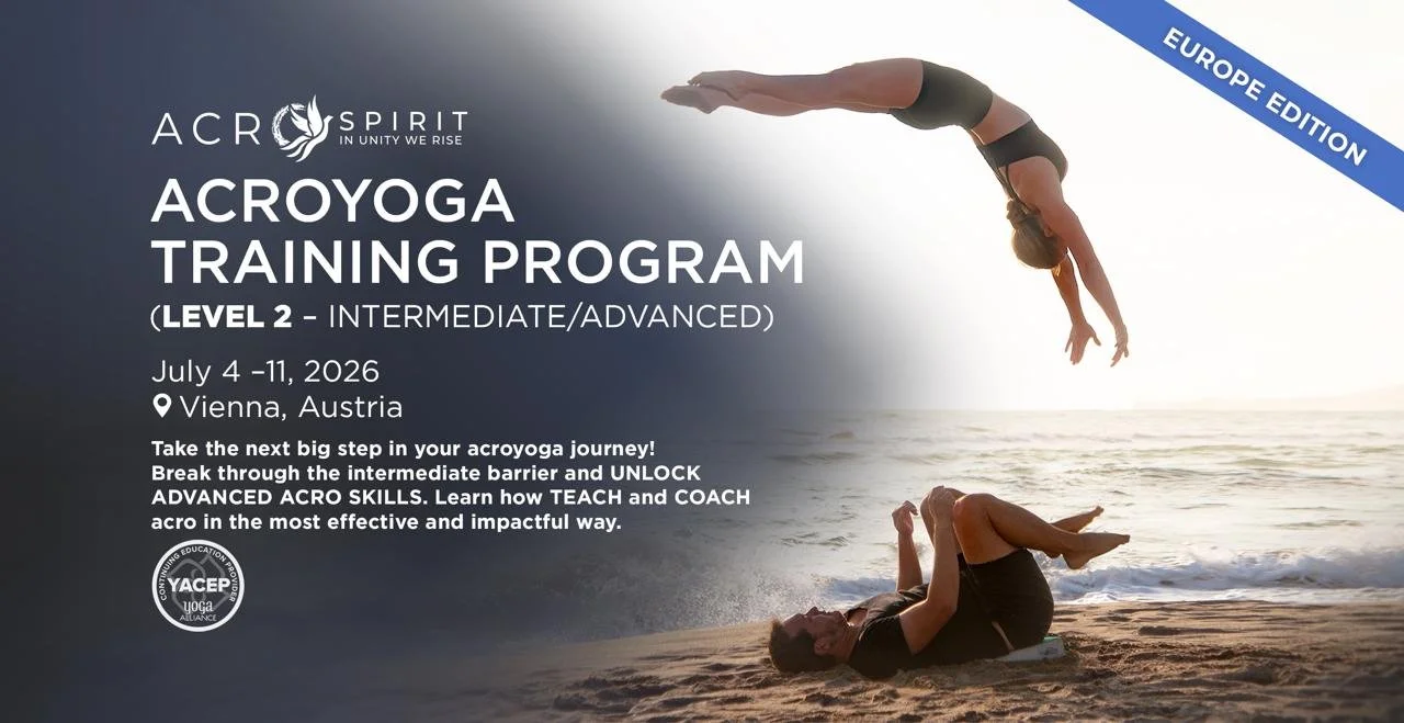 AcroYoga Training program - Level 2 Intermediate/Advanved