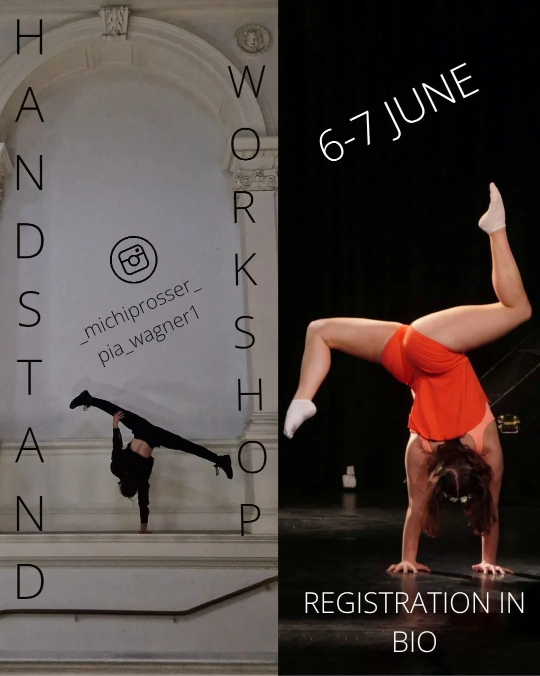 Handstand intensive with Pia & Michi