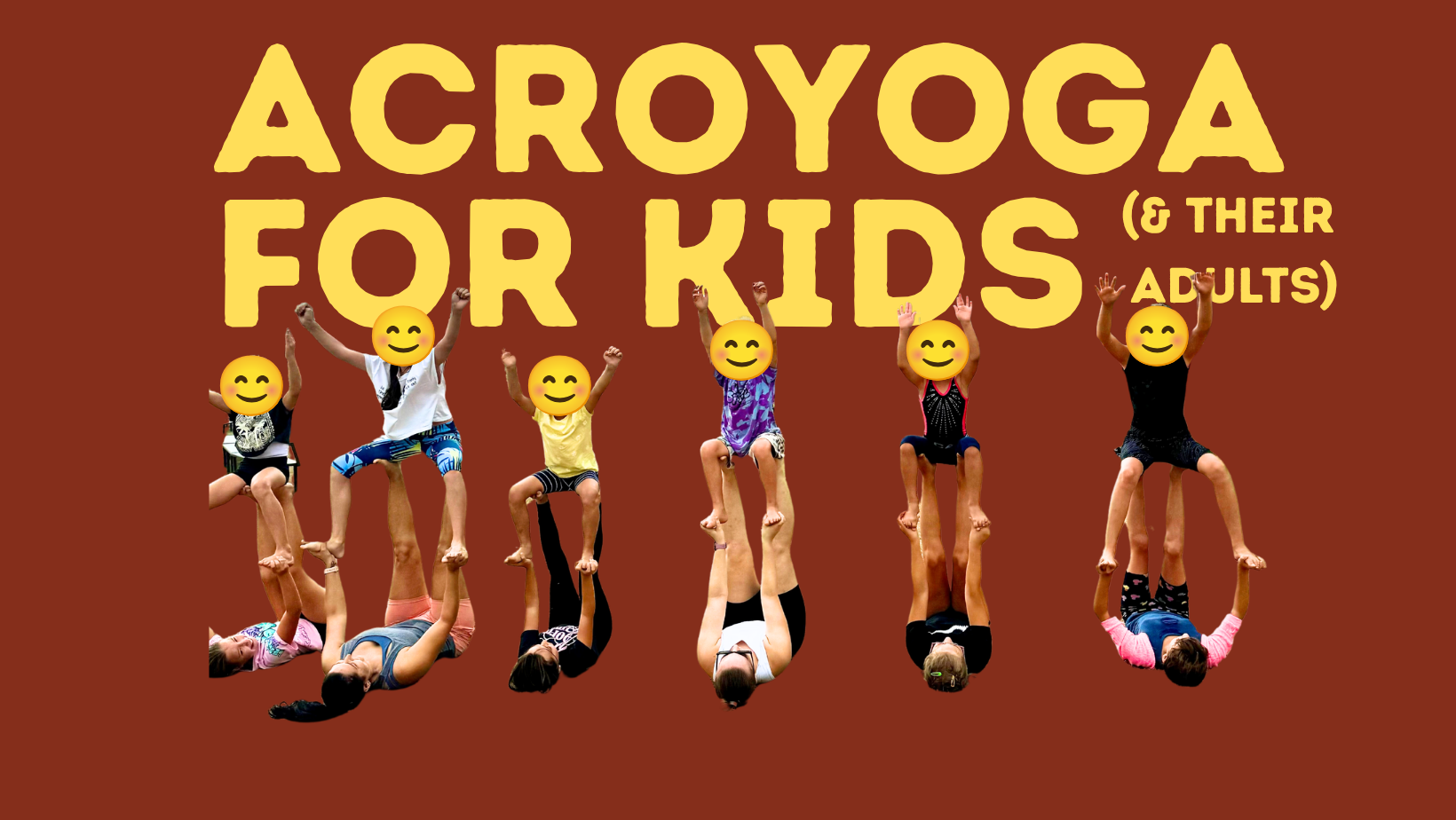 Acroyoga for kids (& their adults) - AGE 1.5-3