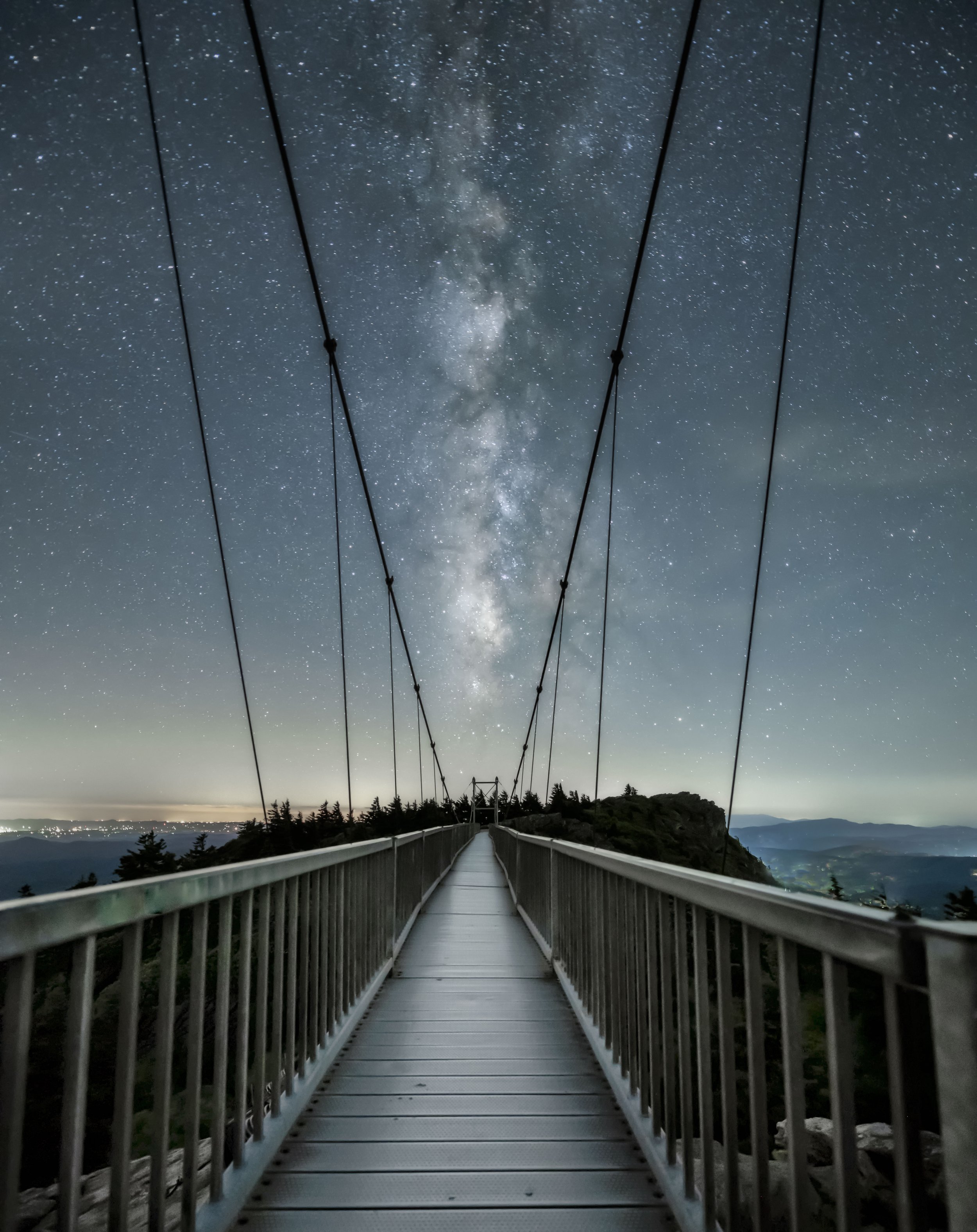 Milky Way at the Grandfather Bridge