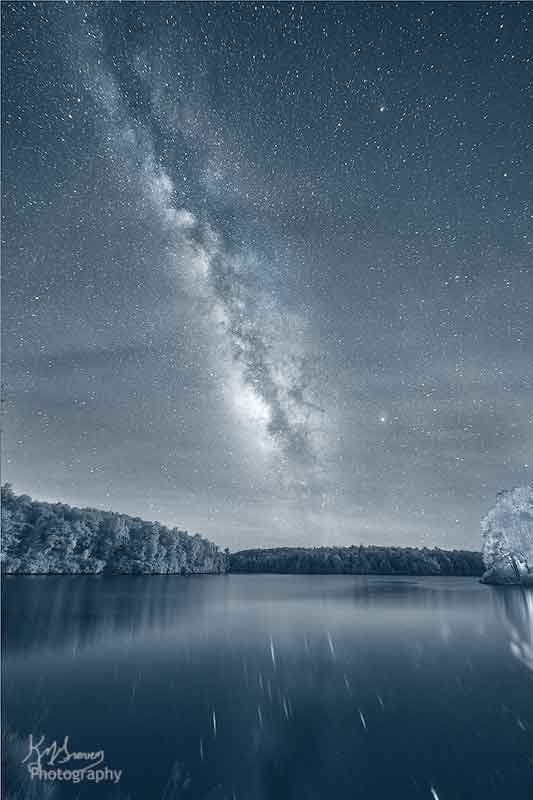 Milky Way over Price Lake