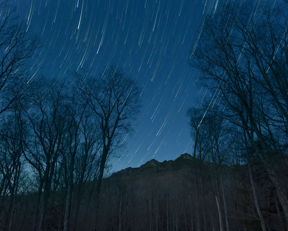 Grandfather Mountain at Night