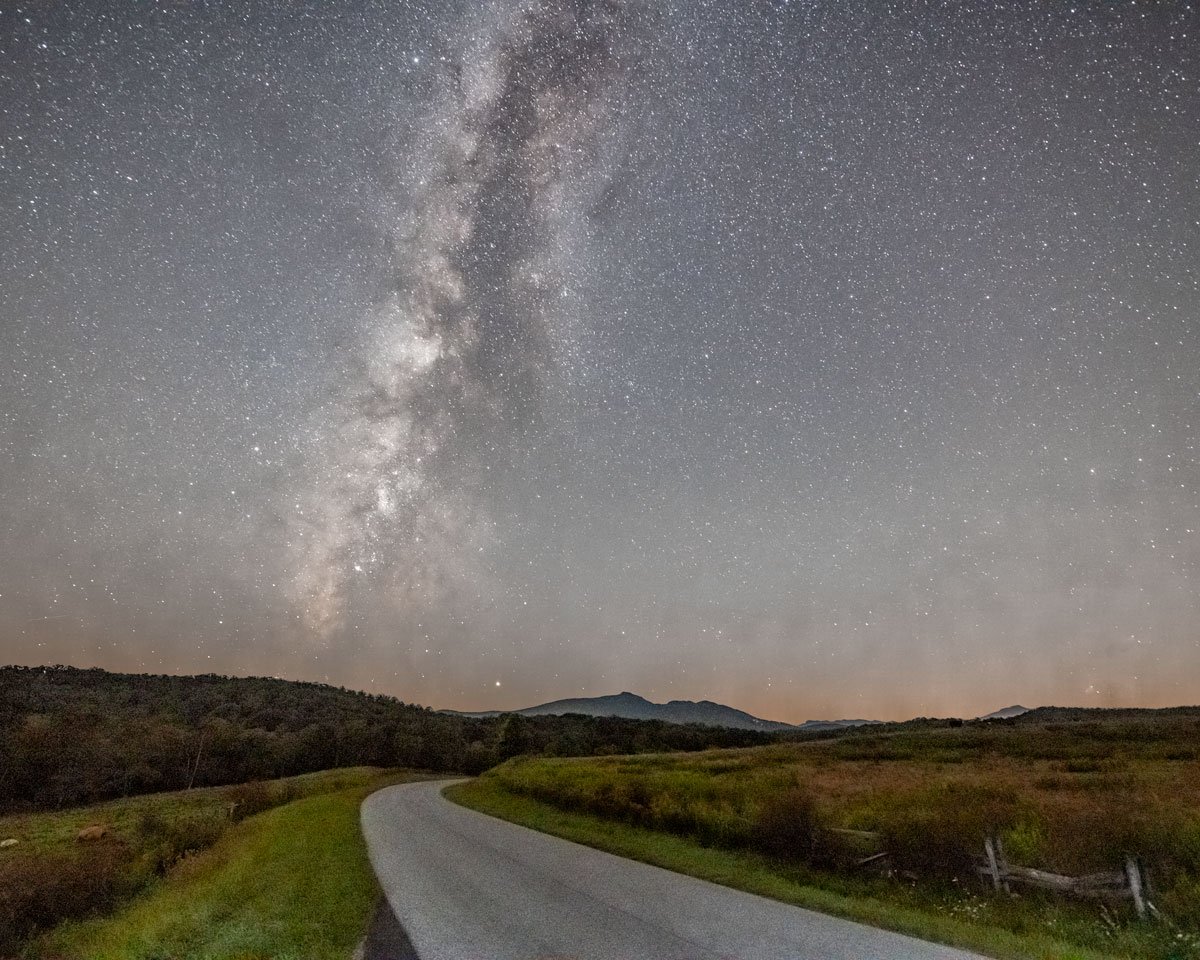 Milky Way on the Blue Ridge Parkway